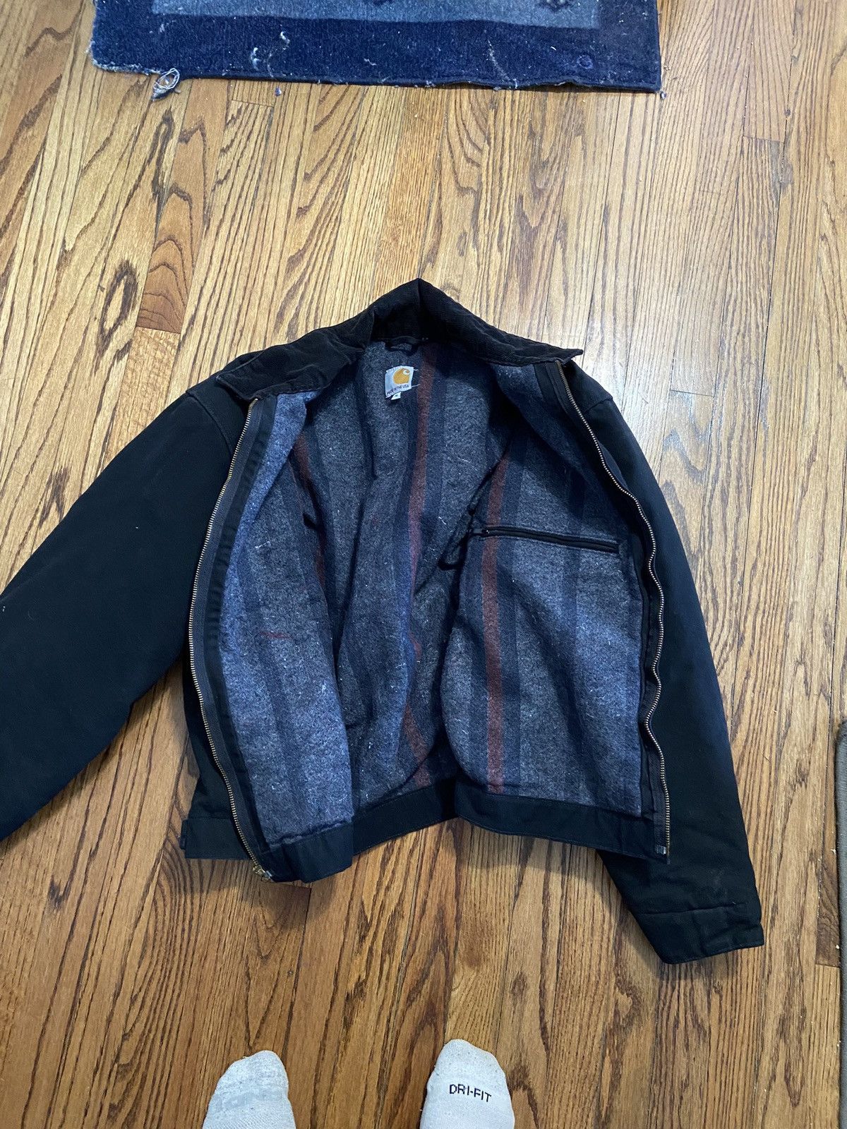 Carhartt × Vintage Vintage Carhartt Detroit jacket Size US XL / EU 56 / 4 - 3 Thumbnail