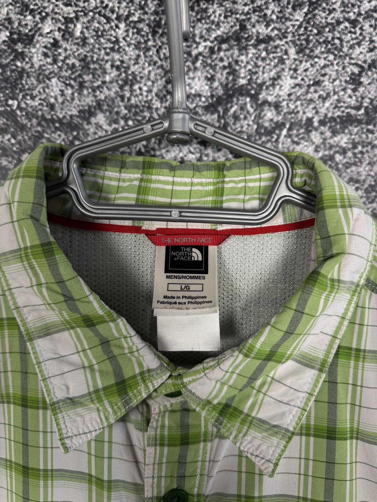 The North Face The North Face Trekking Plaid Shirt Outdoor Button Up Size L Size US L / EU 52-54 / 3 - 6 Thumbnail