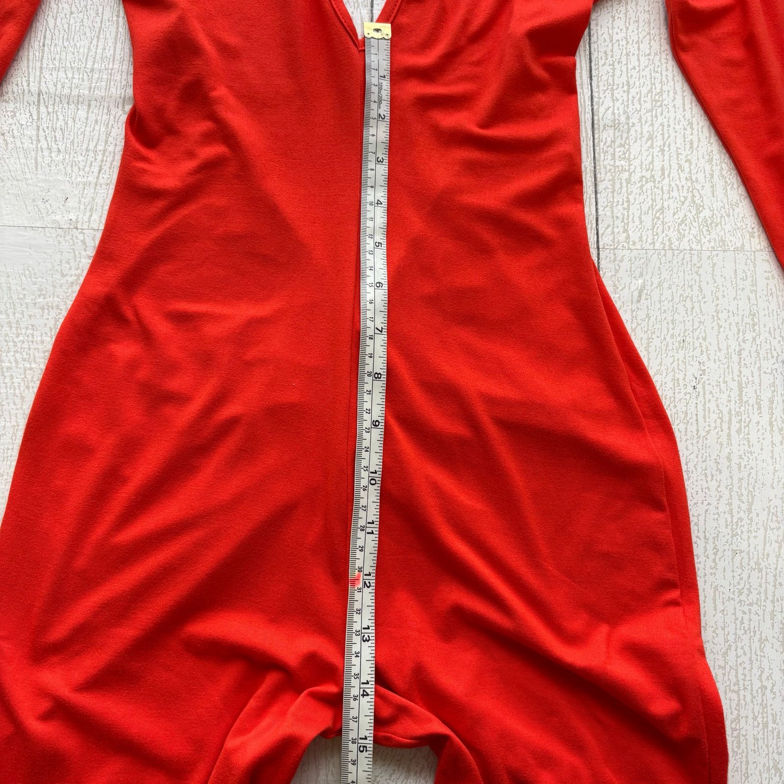 Other Fashion Nova Orange Long Sleeve Romper Size Medium NWT Size M / US 6-8 / IT 42-44 - 7 Thumbnail