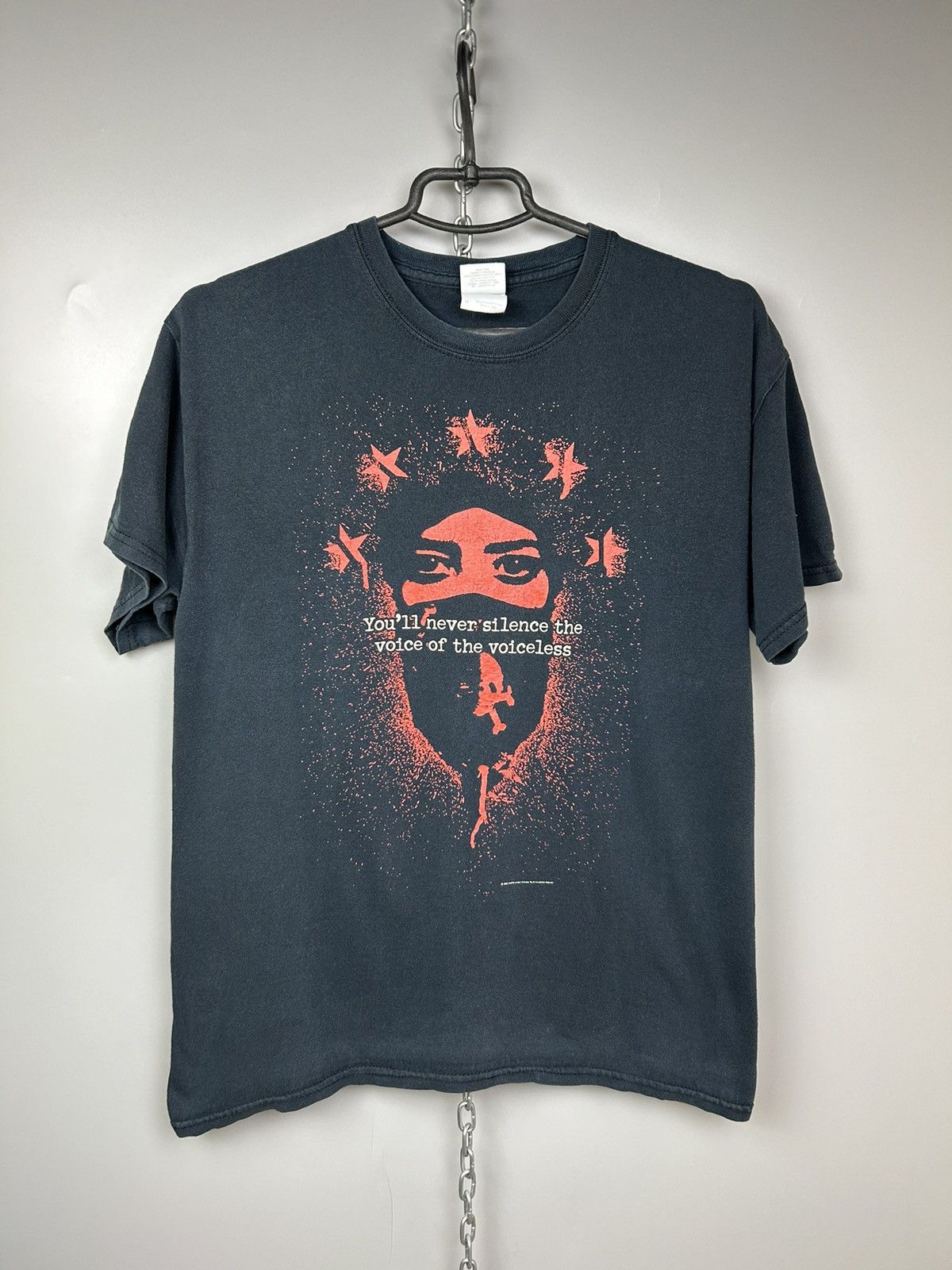 Band Tees × Vintage Vintage Rage Against The Machines 2008 T shirt Size US M / EU 48-50 / 2 - 1 Thumbnail