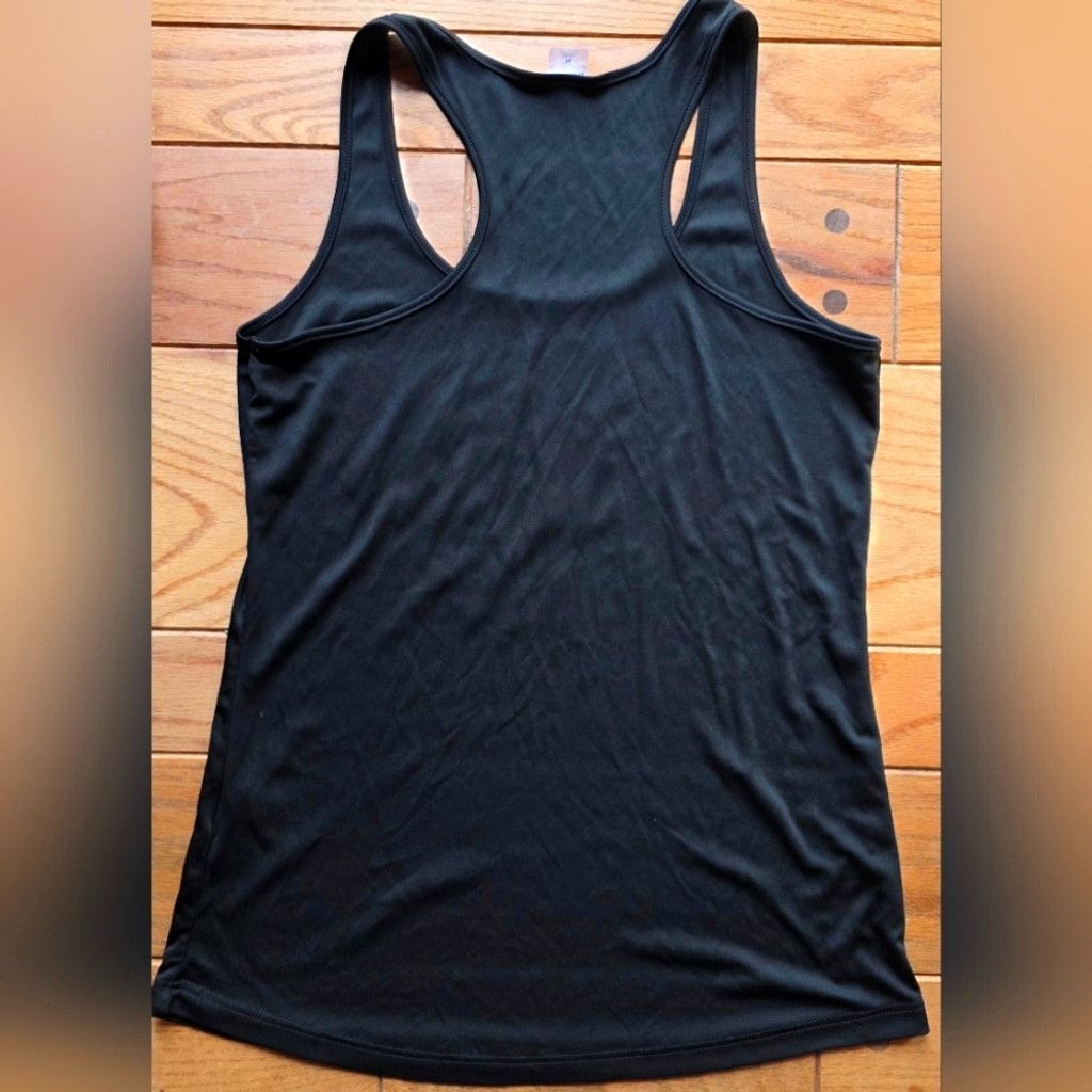 The Unbranded Brand Black and Pink Graphic Women's Tank Top Size M / US 6-8 / IT 42-44 - 4 Thumbnail
