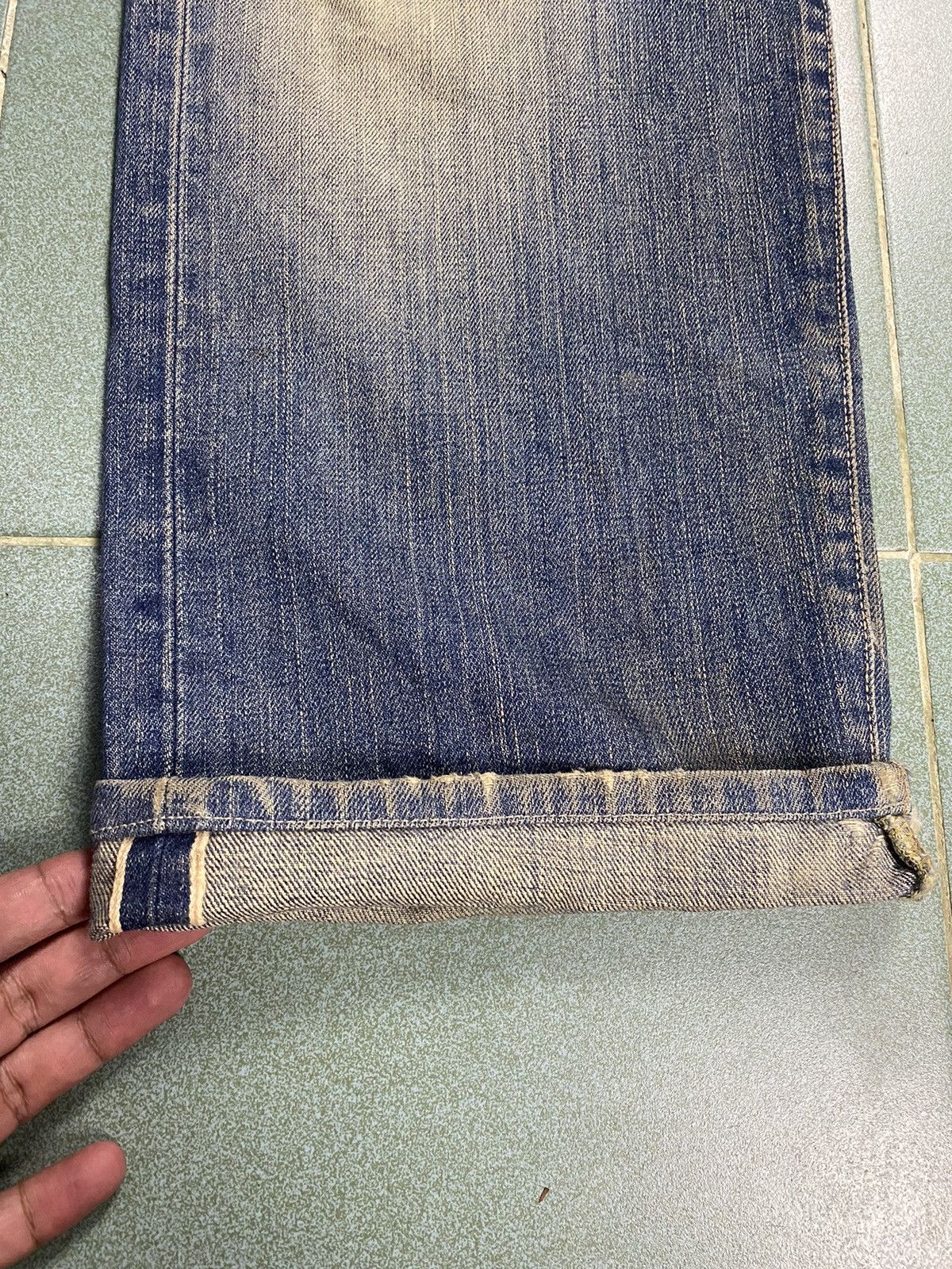 Edwin Edwin 505x 31x34 Selvedge Faded Jeans Size US 30 / EU 46 - 6 Thumbnail