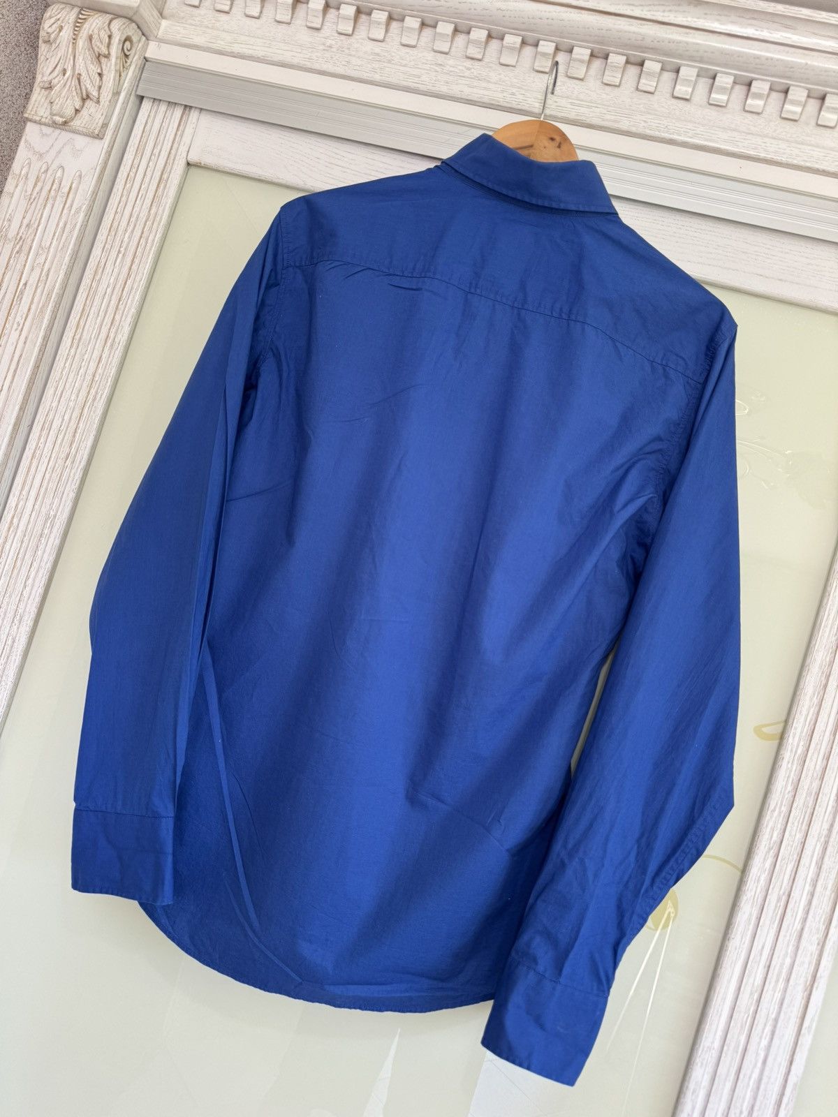 Vivienne Westwood Vivienne Westwood Blue Classic Long Sleeve Shirt Size US L / EU 52-54 / 3 - 7 Thumbnail