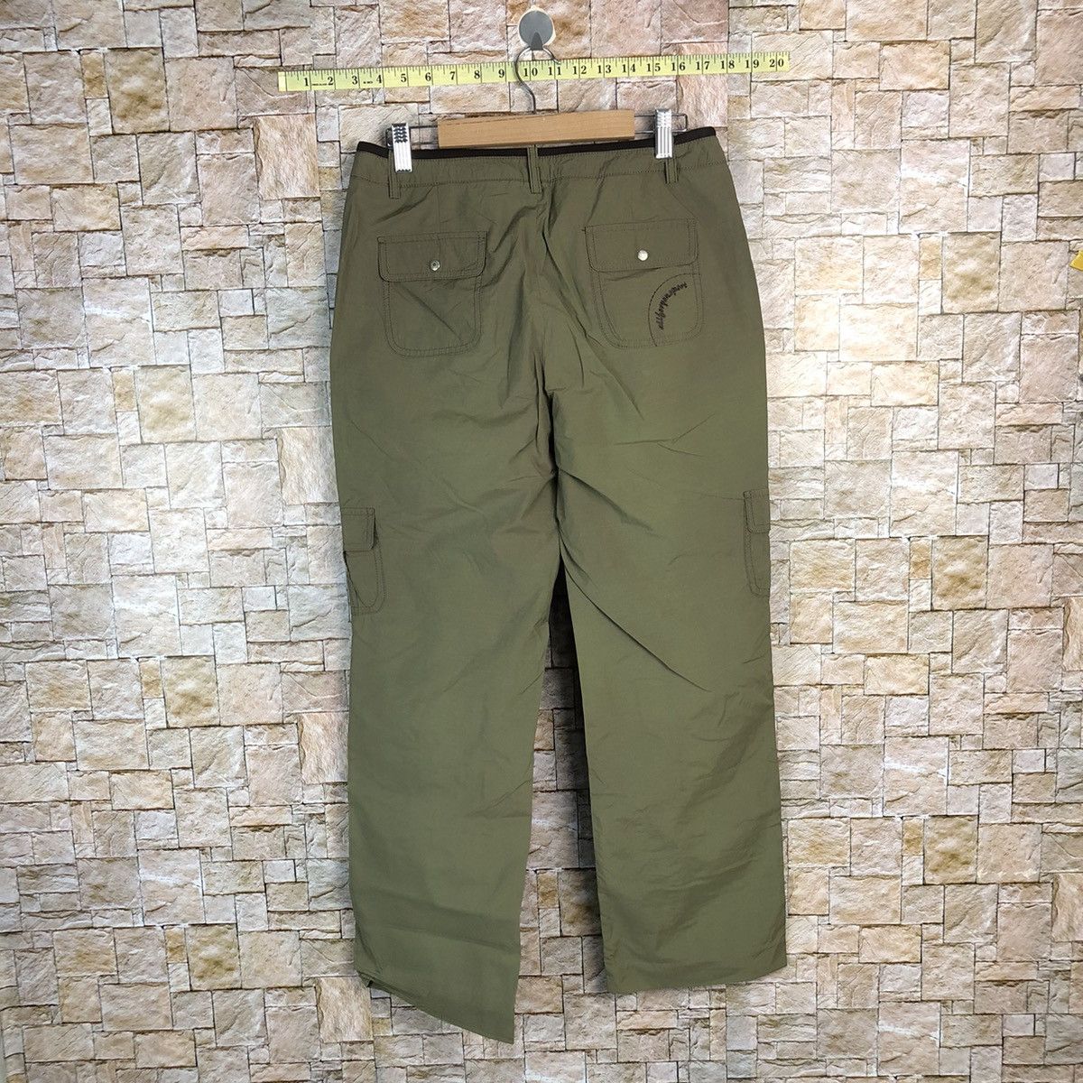 Japanese Brand All Ror You Green Cargo Multipocket Pants #A604 Size 28" / US 6 / IT 42 - 15 Thumbnail