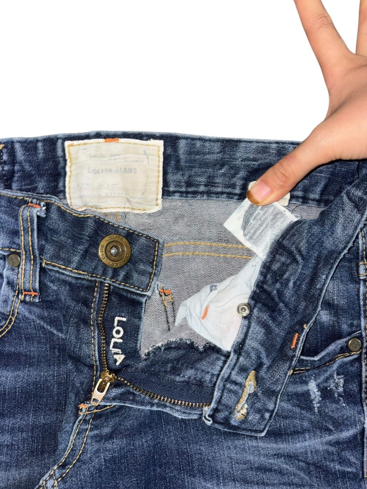 A.P.C. Vintage Y2K Lolita Patches Distressed Jeans Size 28" / US 6 / IT 42 - 5 Thumbnail