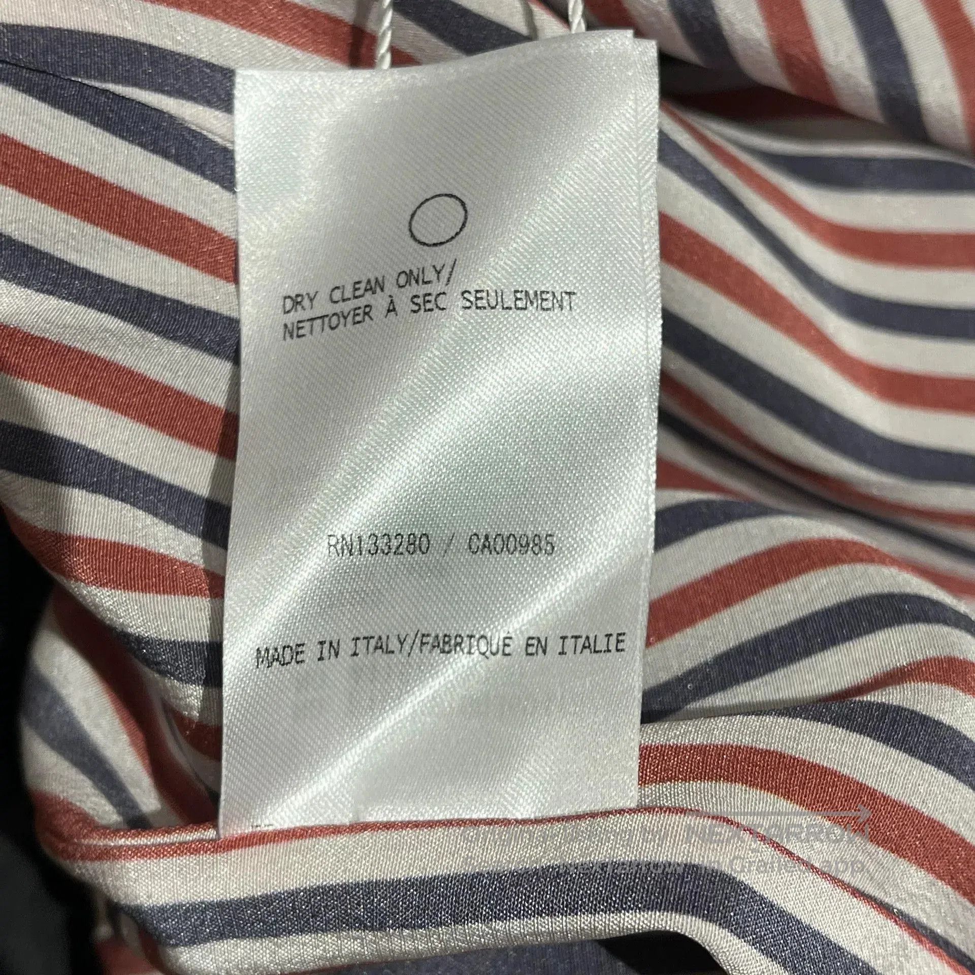 Thom Browne Thom Browne Navy Frayed Casual Trousers. Size US 44 / EU 60 - 8 Thumbnail