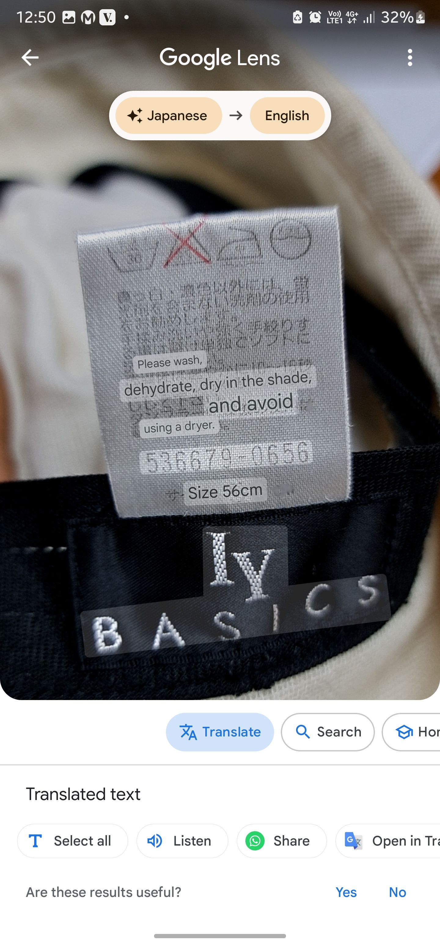 Issey Miyake × Japanese Brand IY Basic's Hat HEM Size ONE SIZE - 4 Thumbnail