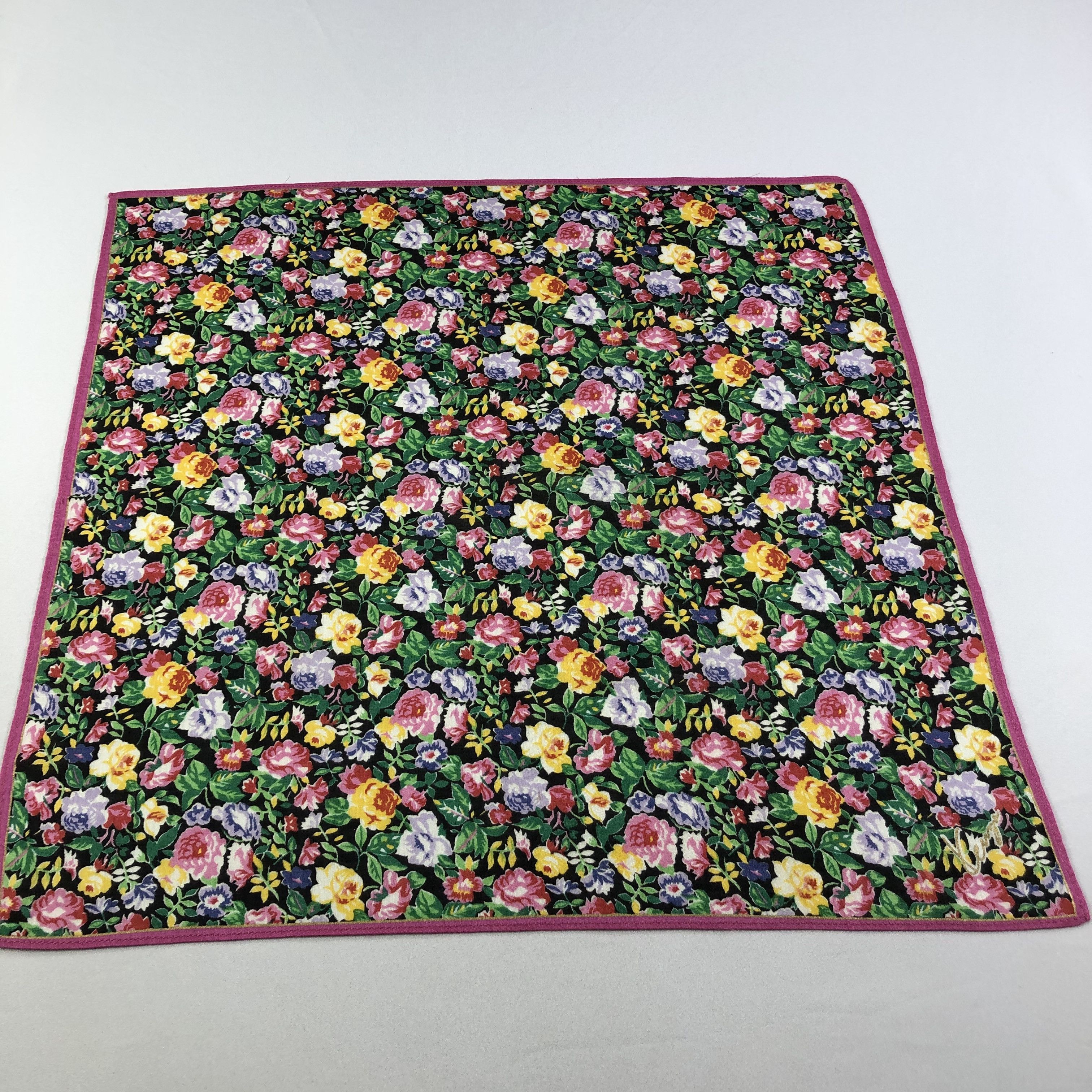 Kenzo Kenzo Floral Handkerchief Neckerchief Bandana H1821 Size ONE SIZE - 2 Thumbnail