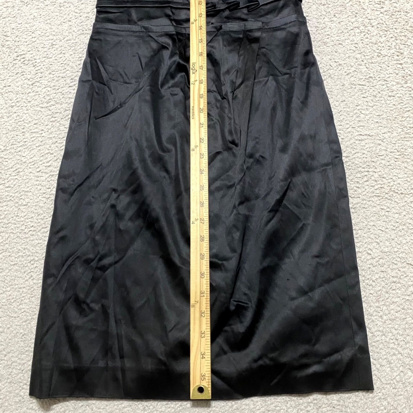 Talbots Talbots Womens 2P Dress Black Sheath Sleeveless Lined Round Neck Petites Size XS / US 0-2 / IT 36-38 - 6 Thumbnail