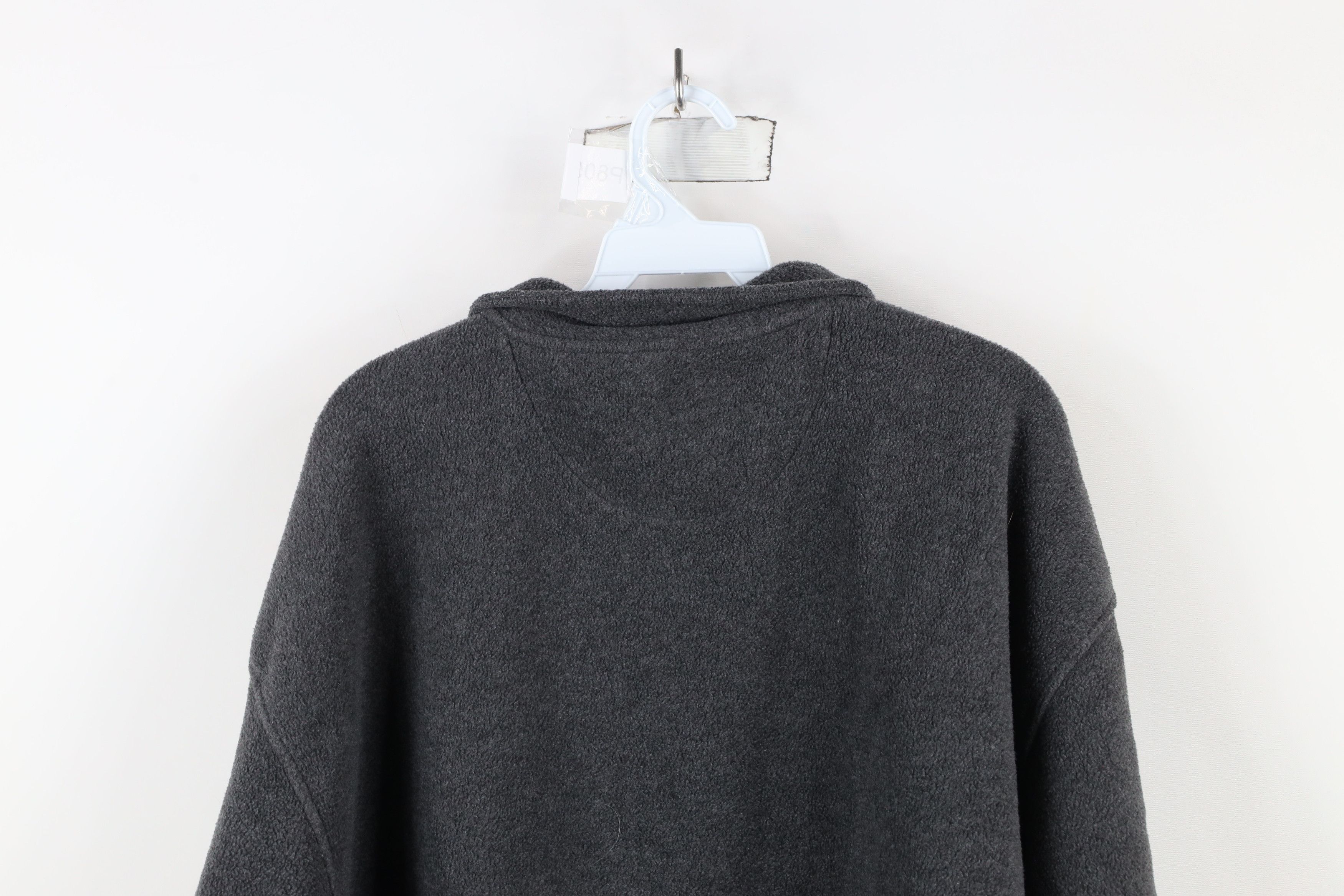 Vintage Vintage 90s Streetwear Fleece Half Zip Pullover Sweater Gray Size US XL / EU 56 / 4 - 8 Thumbnail