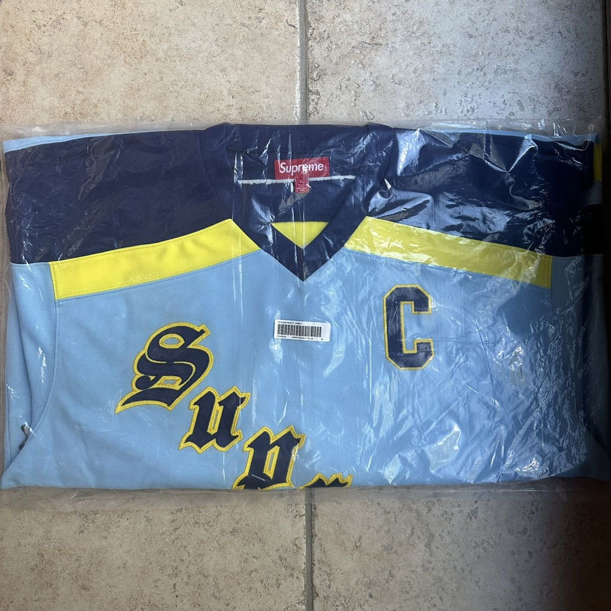 Supreme Supreme Gauchos Basketball Jersey Light Blue | Grailed
