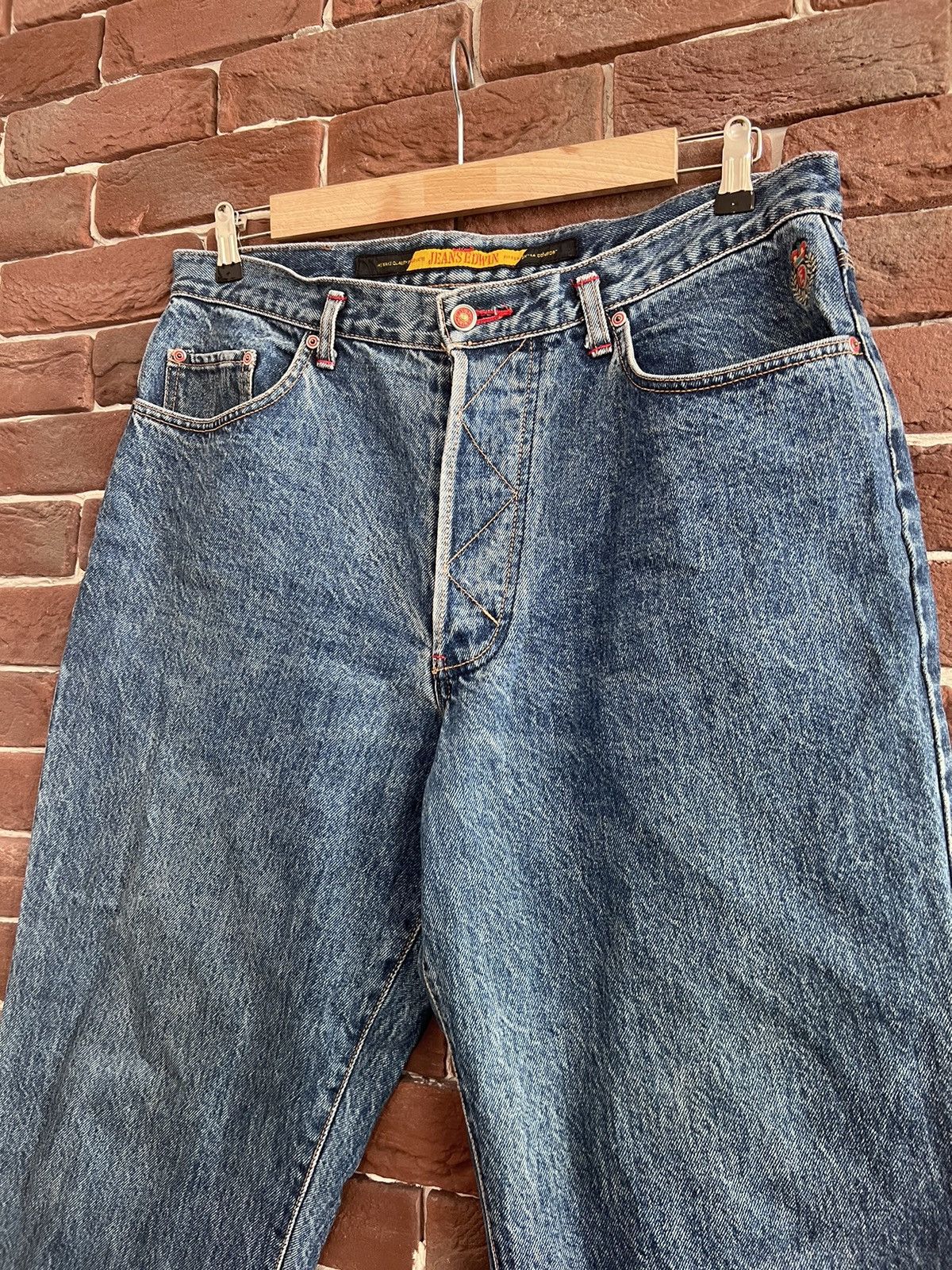 Edwin Edwin Tokyo Japan Brand Big Boy Baggy Denim Jeans Pants Y2K Size US 38 / EU 54 - 3 Thumbnail