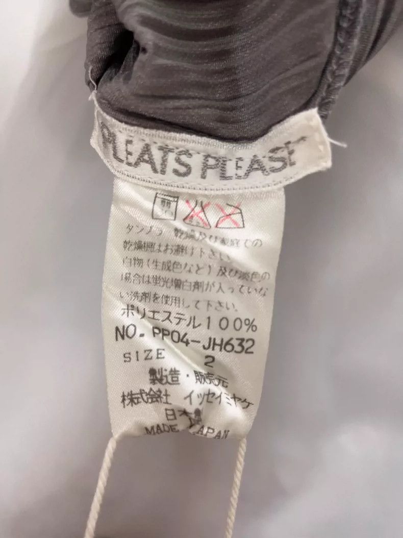 Issey Miyake Issey Miyake size:3 Grey pleated dress Size XS / US 0-2 / IT 36-38 - 3 Thumbnail