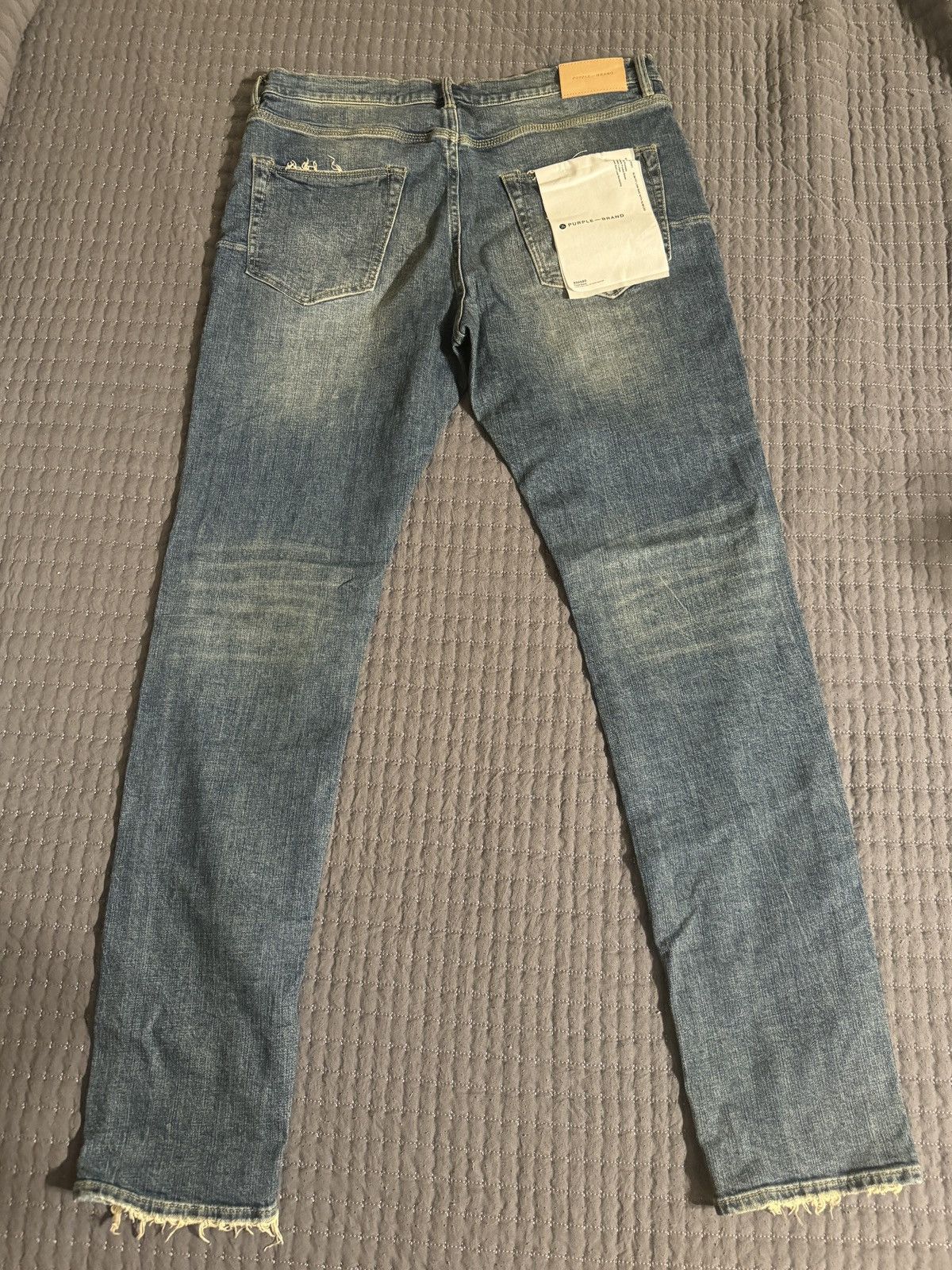 Purple × Purple Brand PURPLE- P001- Mechanic Vintage Indigo Size US 32 / EU 48 - 3 Thumbnail