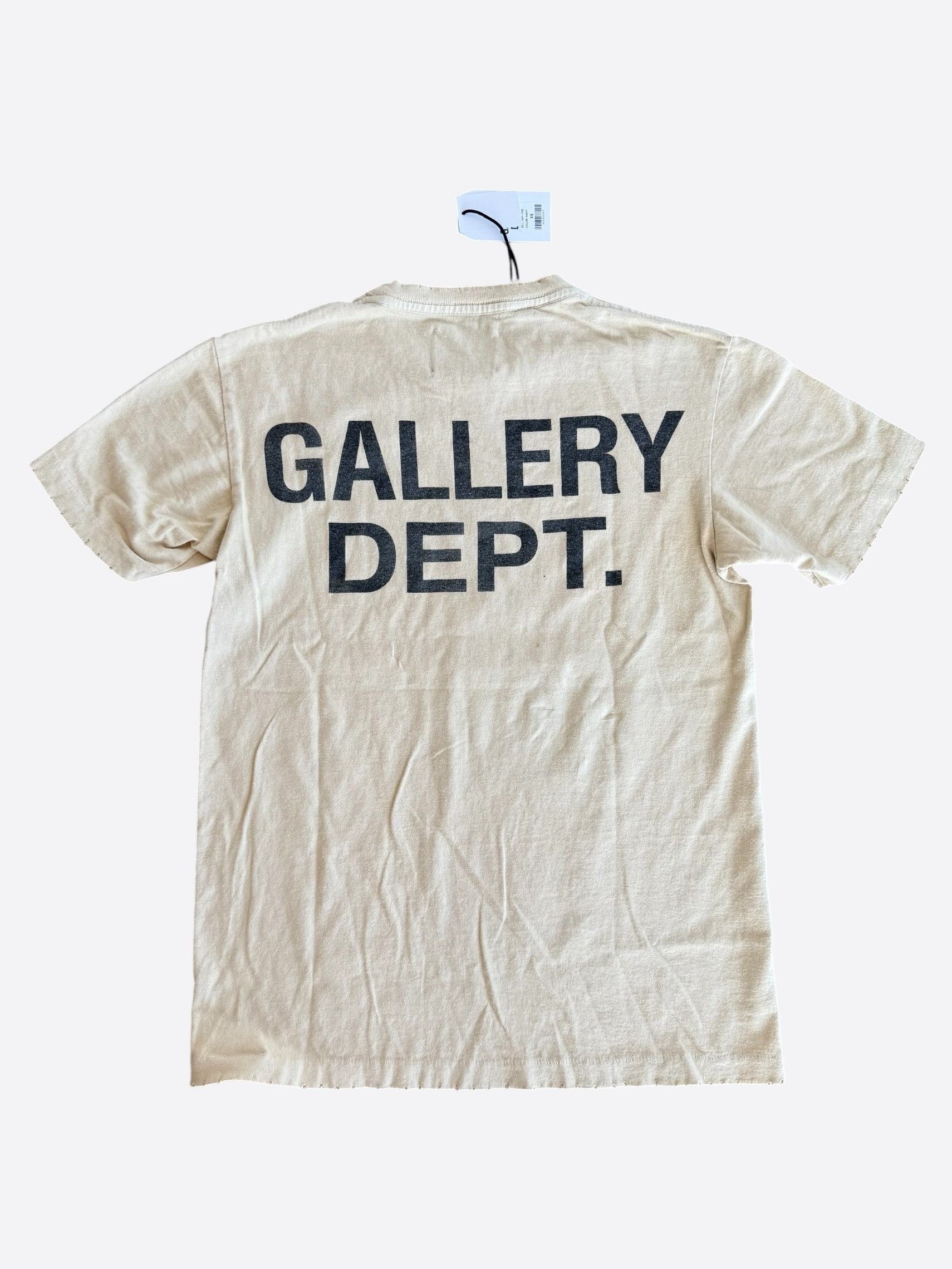 Gallery Dept. Gallery Dept Archival White Work In Progress Graphic T-Shirt Size US L / EU 52-54 / 3 - 2 Thumbnail