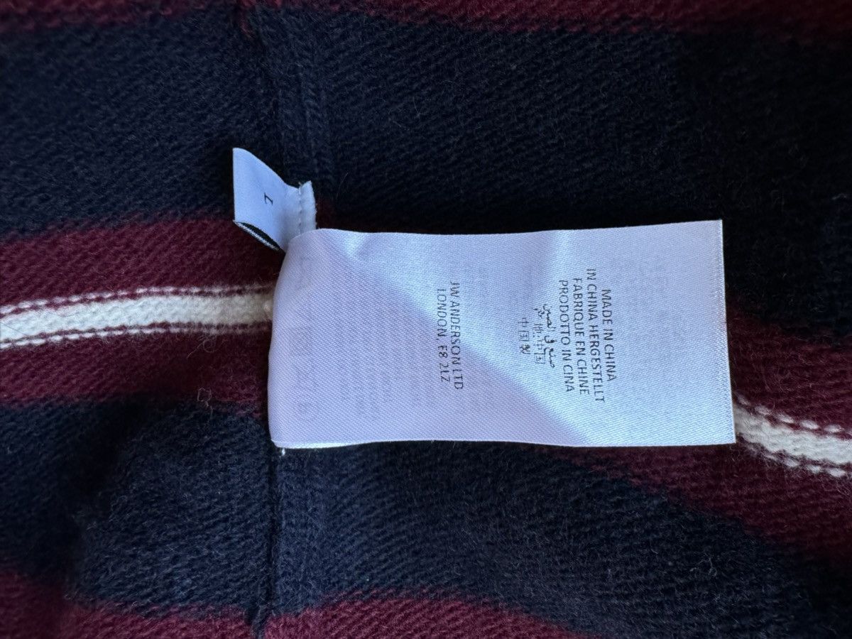 JW Anderson J.W. Anderson striped logo patch sweater jumper sz L Size US L / EU 52-54 / 3 - 7 Thumbnail