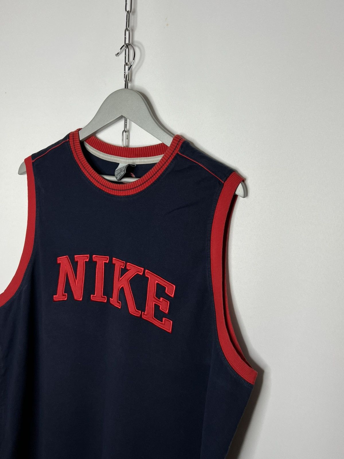 Nike Vintage Nike Big Logo Tee T-Shirt Vest Rare Size US XXL / EU 58 / 5 - 4 Thumbnail