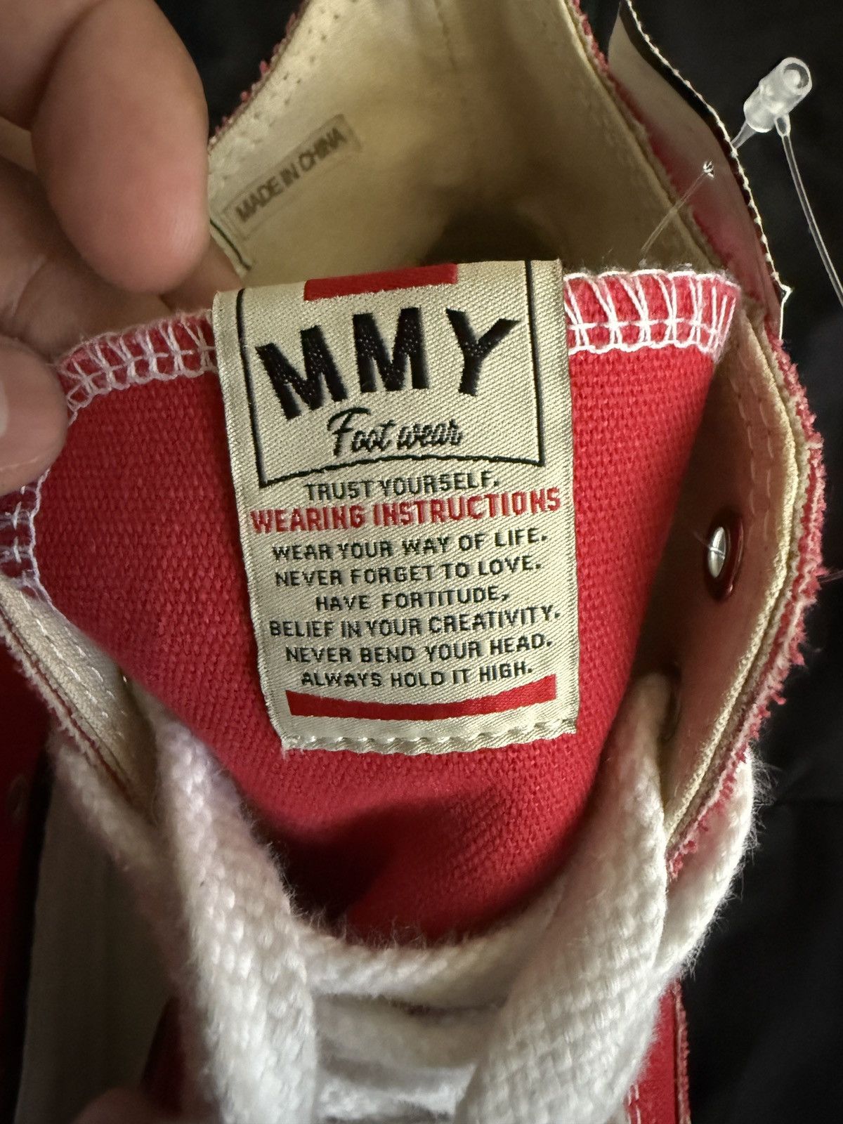 Maison MIHARA YASUHIRO Maison Mihara Yasuhiro red Peterson High 43 Size US 10 / EU 43 - 10 Thumbnail