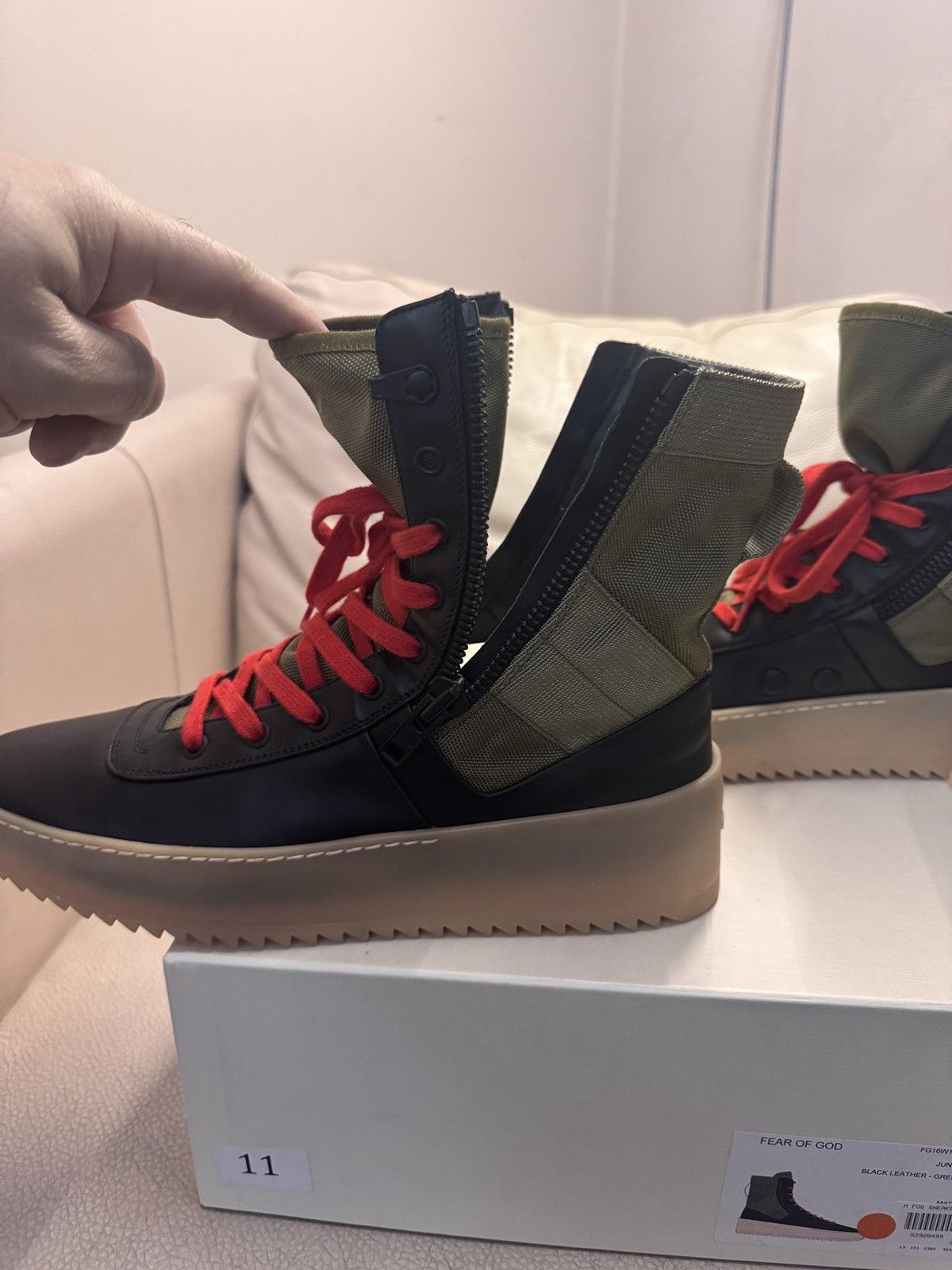 Fear of God Fear of god 5th collection jungle boot Size US 9 / EU 42 - 8 Thumbnail