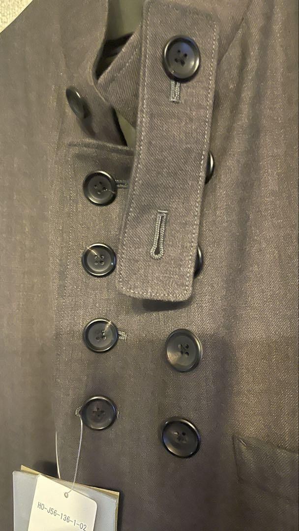 Yohji Yamamoto POUR HOMME 24aw look6 long coat jacket HO-J56-136 Size US M / EU 48-50 / 2 - 7 Thumbnail