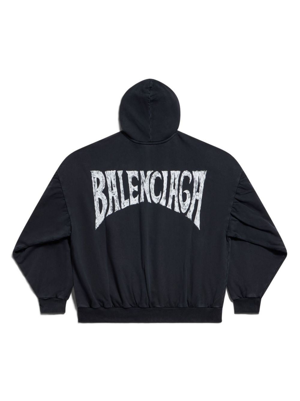 Balenciaga o1bcso1str0625 Paris Tropical Cotton Hoodie in Multicolor Size XS / US 0-2 / IT 36-38 - 2 Thumbnail