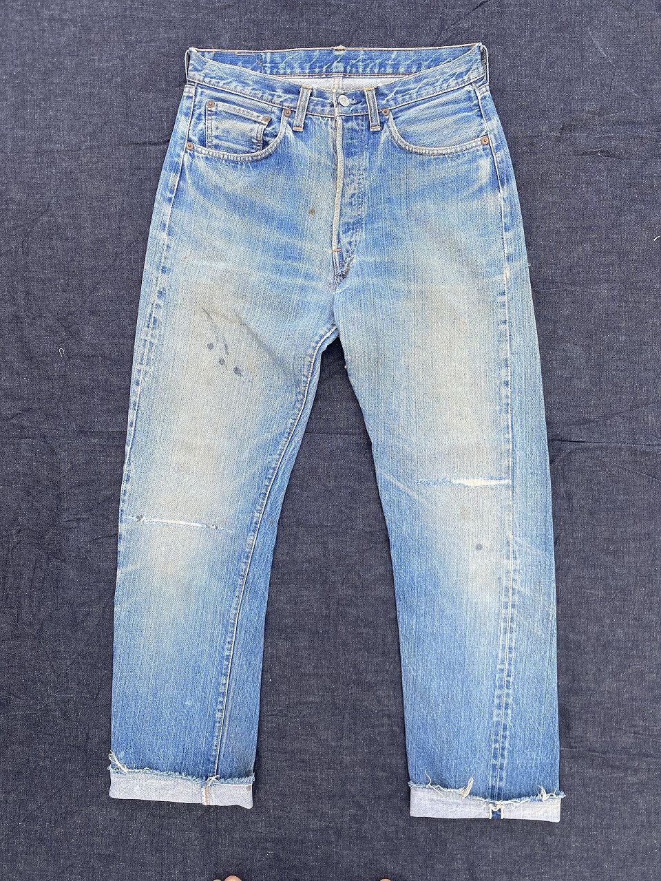 Levi's Vintage 70s Levis 501 Redline #6 Selvedge Jeans Single Size US 32 / EU 48 - 1 Thumbnail