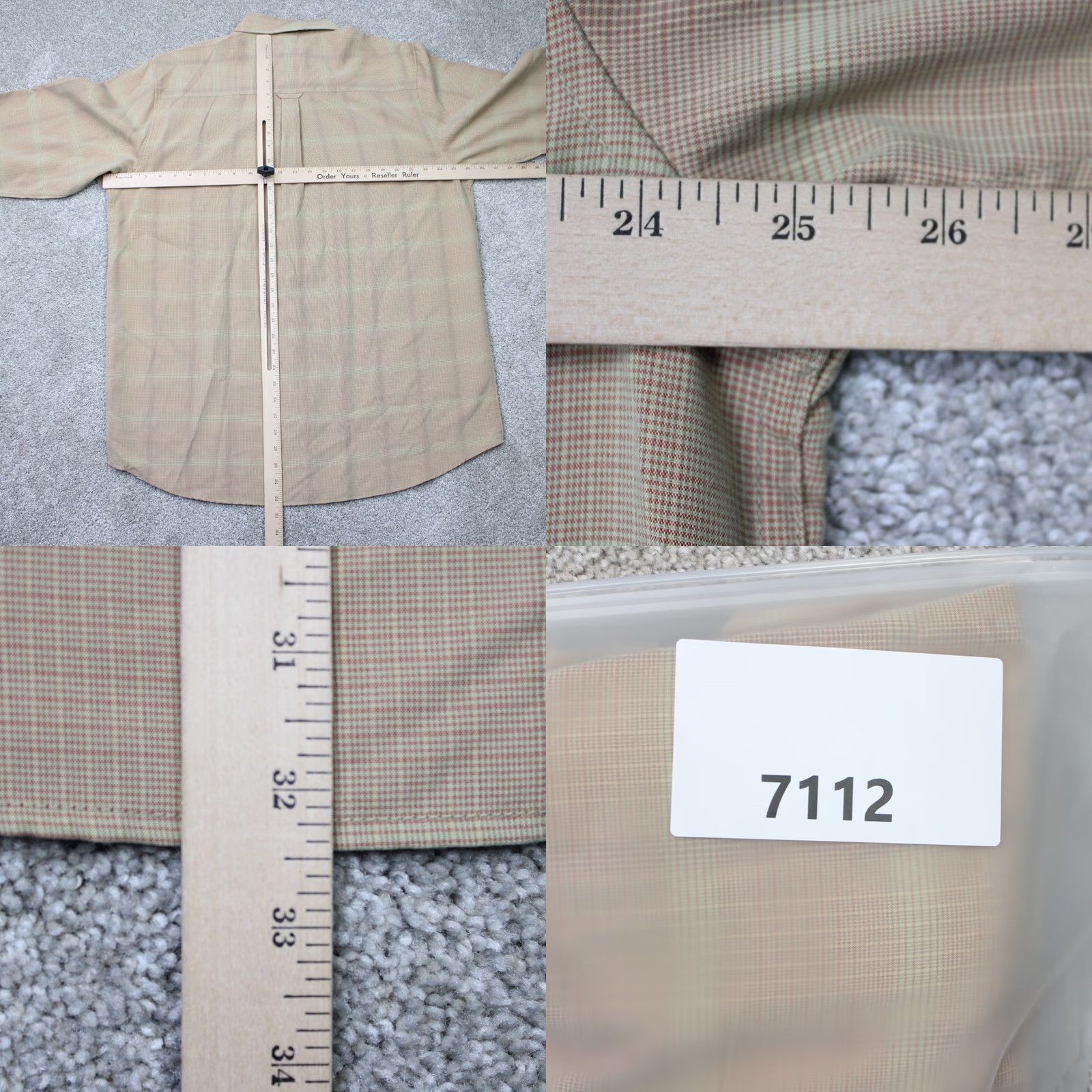 The North Face The North Face Shirt Mens XL Beige Modal/Polyester Long Sleeve Button Hiking TNF Size US XL / EU 56 / 4 - 9 Thumbnail