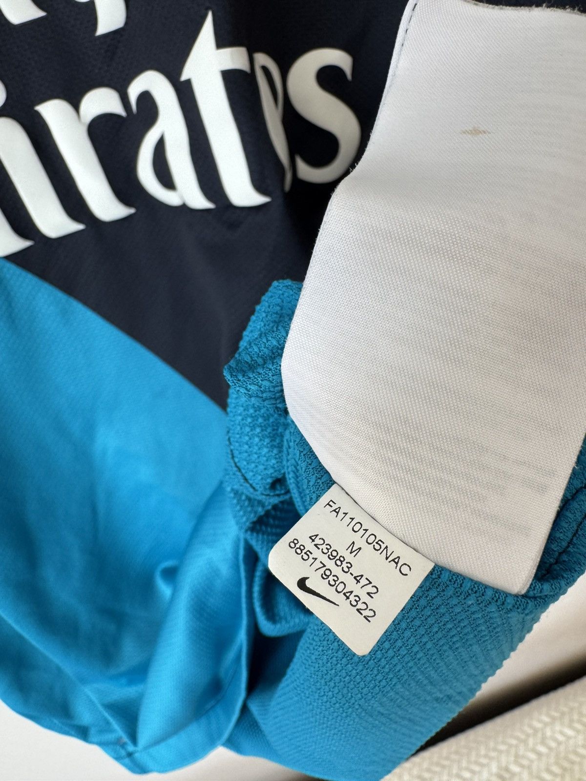 Nike Arsenal 2011-2012 Away Soccer Jersey Football Shirt Kit Size US M / EU 48-50 / 2 - 15 Thumbnail