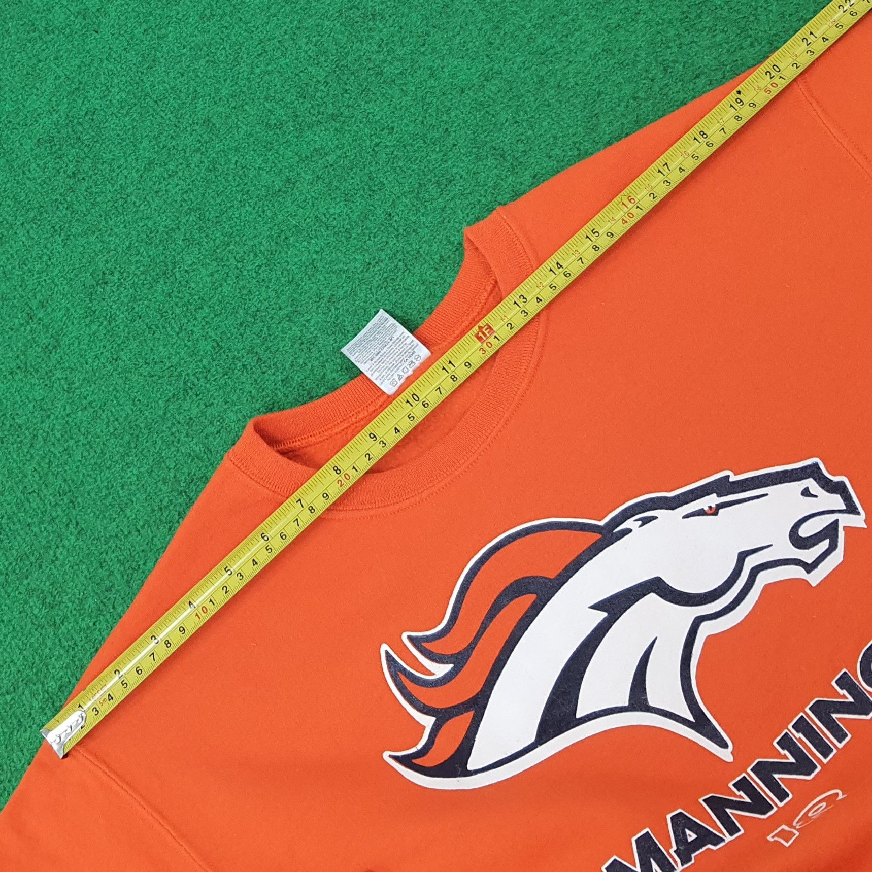 NFL Vintage NFL Jerzees Manning Sports Team Sweatshirt C226N18 Size US M / EU 48-50 / 2 - 7 Thumbnail
