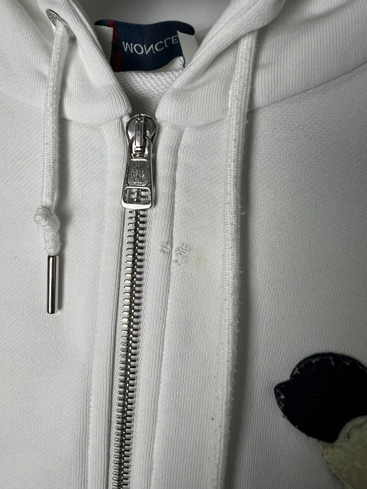 Moncler Vintage luxury y2k Moncler Maglia Zip up Hoodie Size L / US 10 / IT 46 - 3 Thumbnail