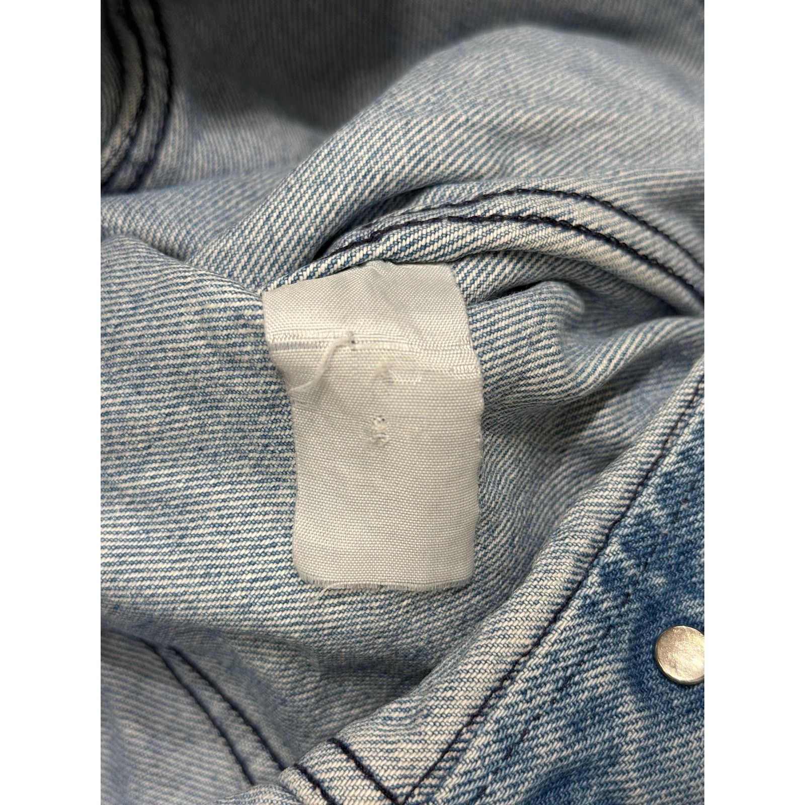 Giorgio Armani 1990s Armani oversized denim jacket Size US S / EU 44-46 / 1 - 10 Thumbnail