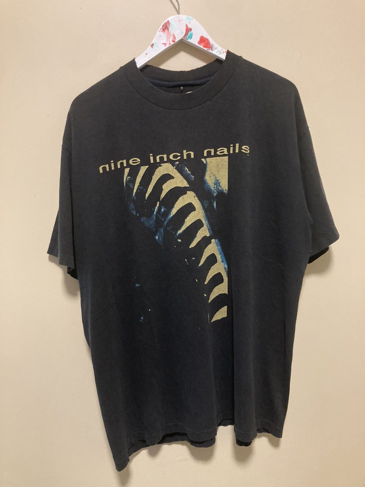 image of Gallery Dept. 1 Of 1 Nine Inch Nails 1994 Vintage Tee Fit XL in Black, Men's