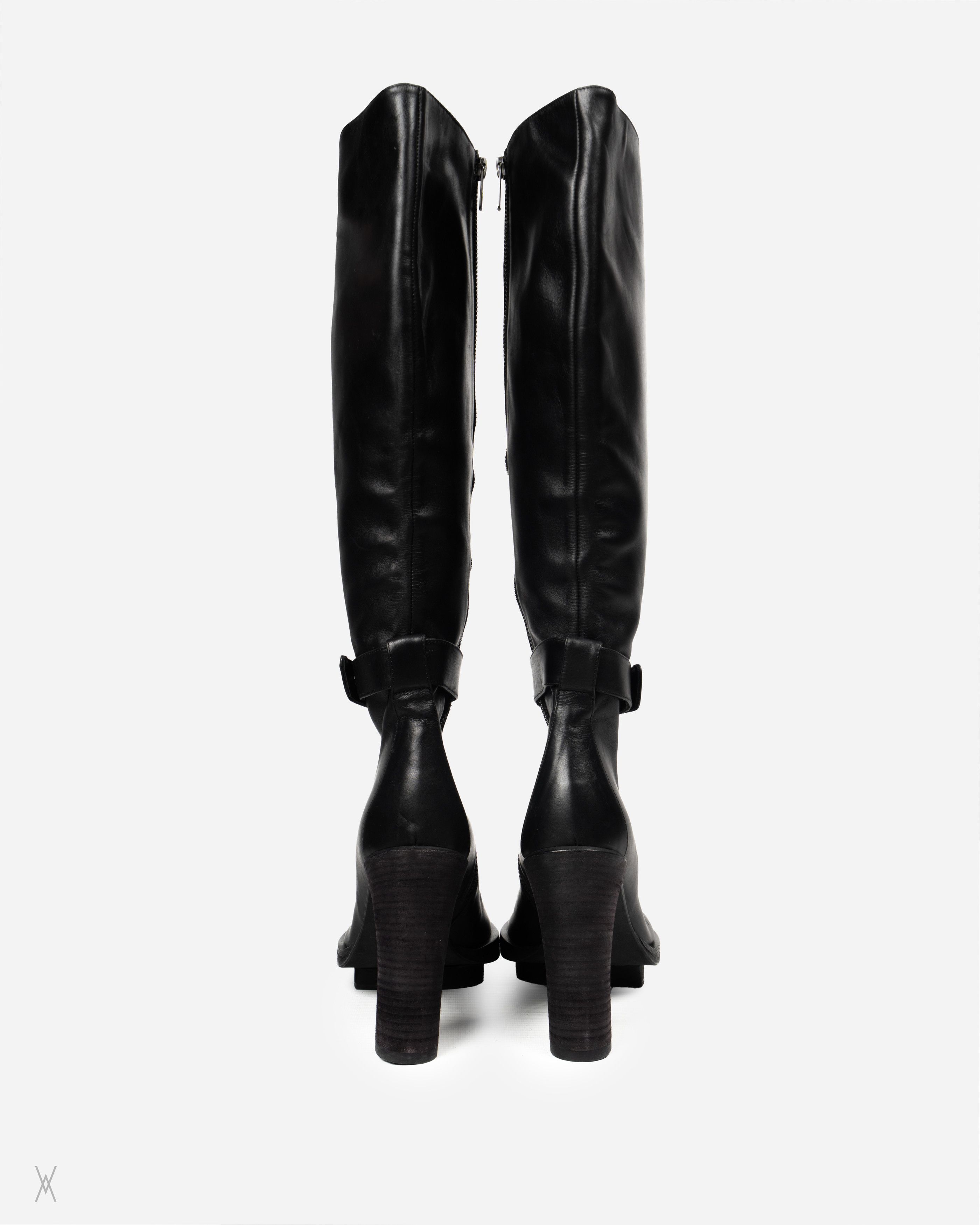 Ann Demeulemeester Ann Demeulemeester Tall Platform Boots Size US 9 / IT 39 - 4 Thumbnail