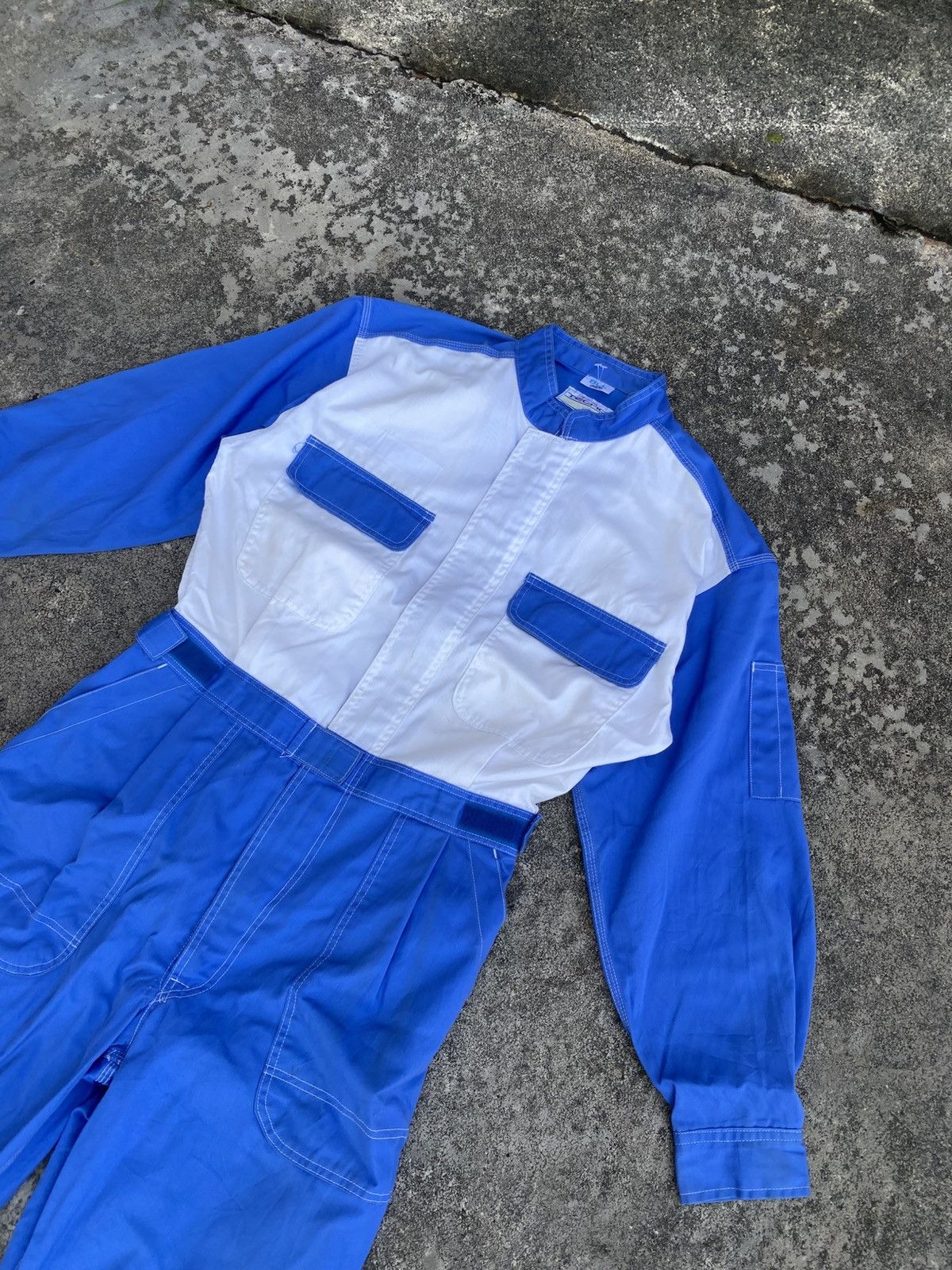 Other Vintage Toyota Tecno Netz Coveralls Overalls Jumpsuit Size US 33 - 6 Thumbnail