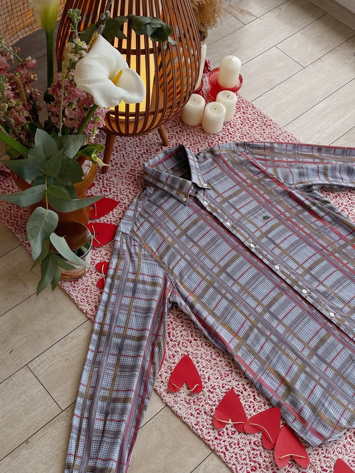 Etro Etro Milano Multicolor Check Shirt Size US M / EU 48-50 / 2 - 1 Thumbnail