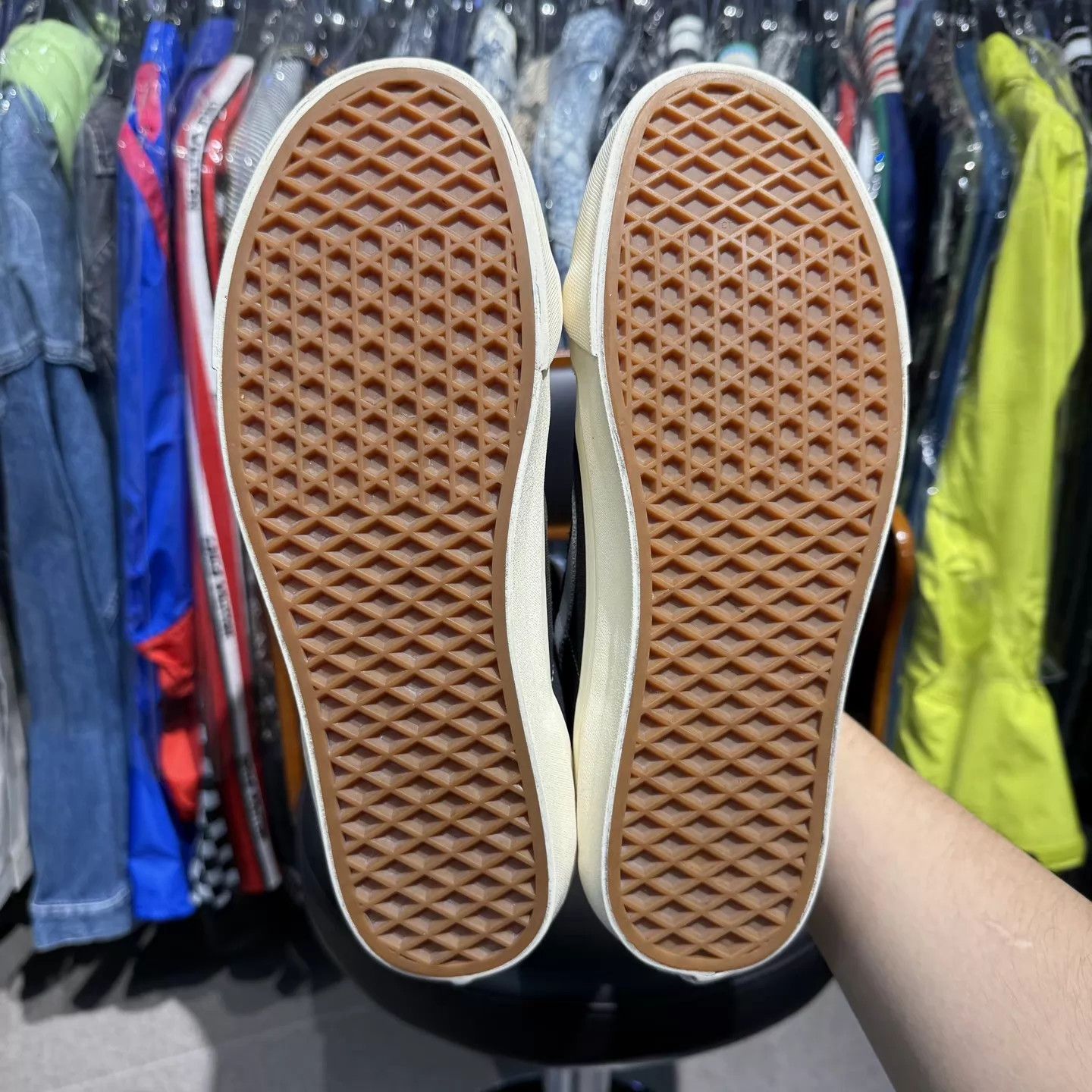 Vans Vans SK8-X Fear of God 43 Black/White/Gray 9.5/10 Size US 9.5 / EU 42-43 - 9 Thumbnail