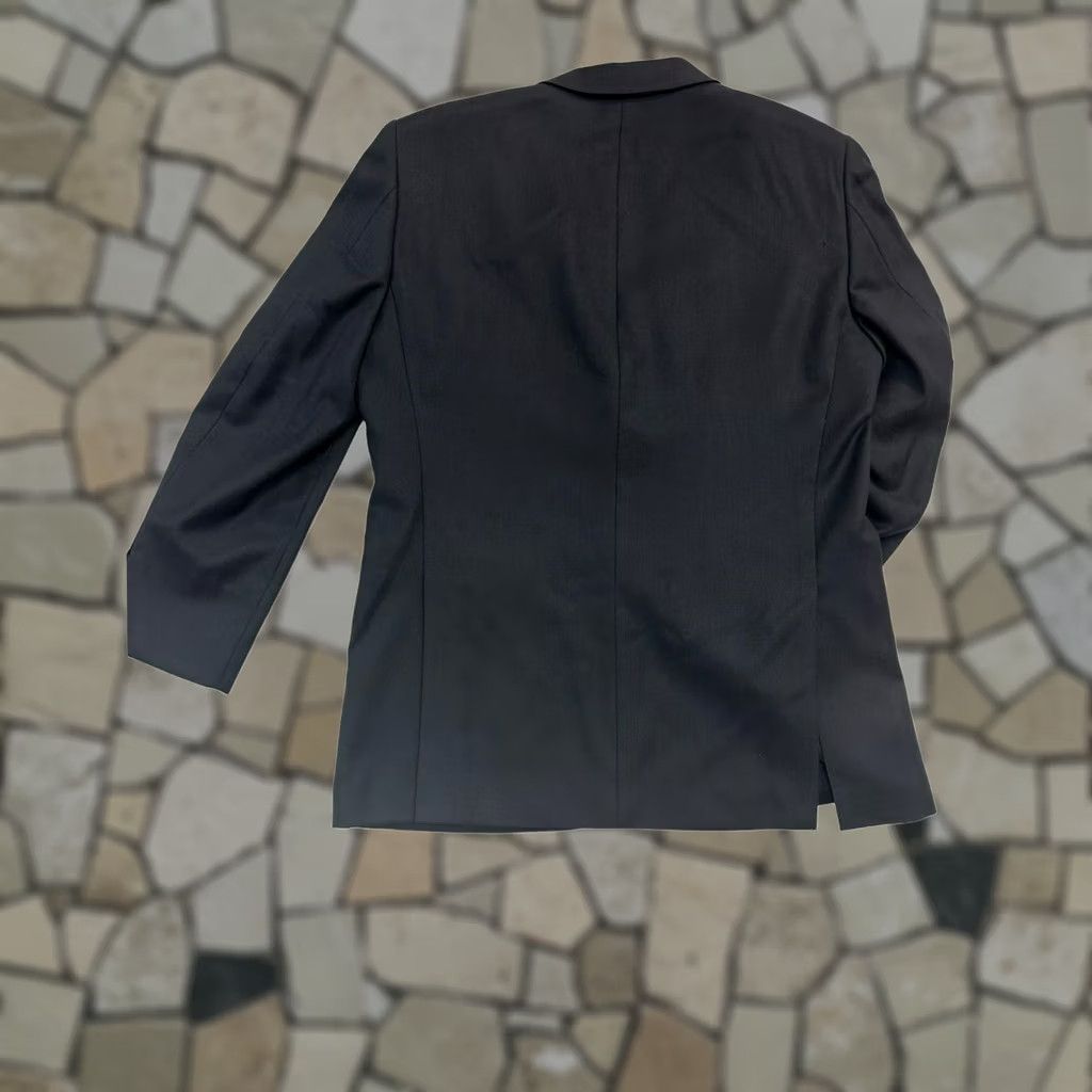Nordstrom NORDSTROM John W. Nordstrom Blazer Wool Black 42R Men Blazer Size 42 Regular Size 42R - 1 Thumbnail