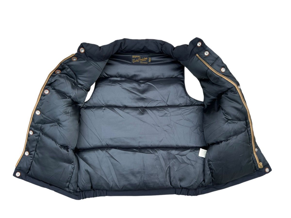 Engineered Garments × Needles × Nepenthes Cootie Productions Japan Down Puffer Western Leather Vest Size US M / EU 48-50 / 2 - 12 Thumbnail
