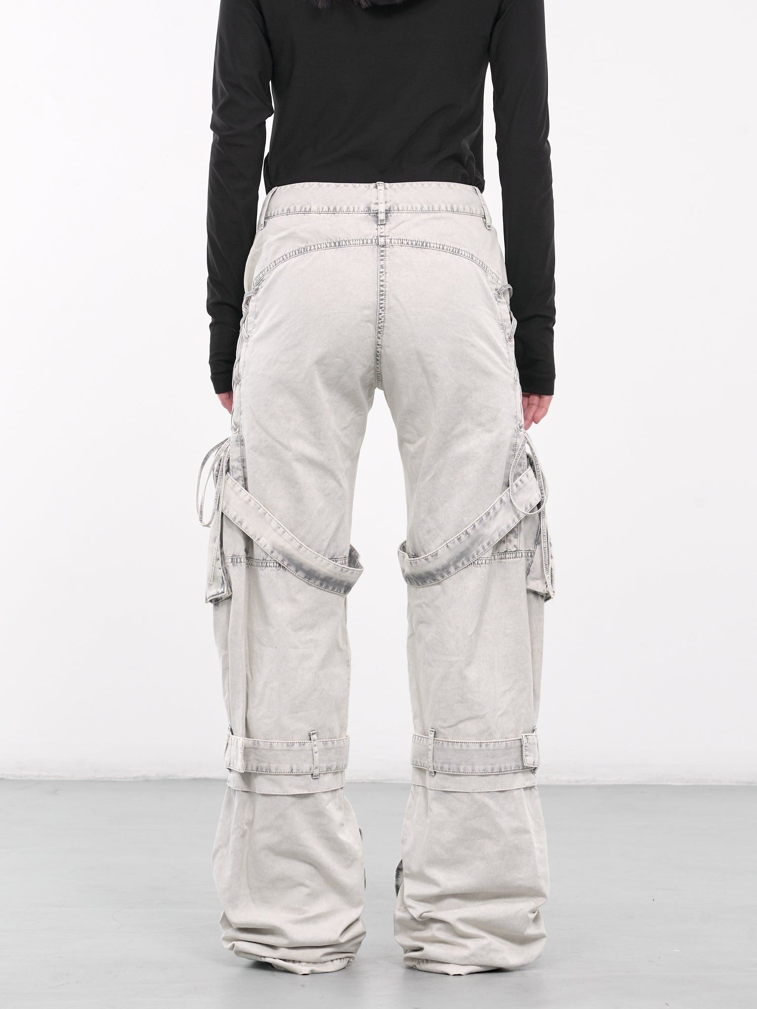 Acne Studios o1y0725 Cargo Denim Pant in Light Gray Size 30" / US 8 / IT 44 - 5 Thumbnail