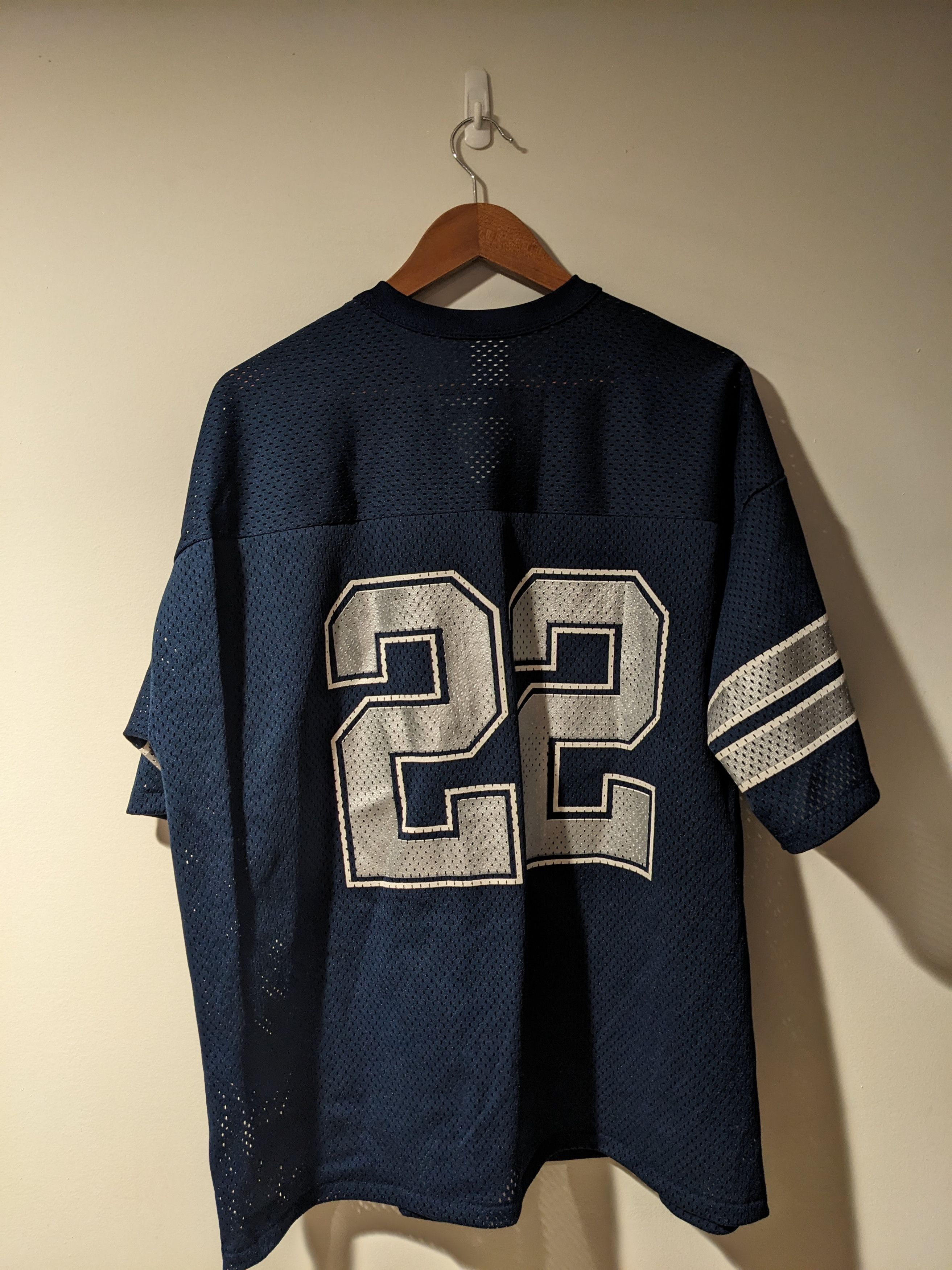 Logo 7 × NFL × Vintage Vintage 90s Dallas Cowboys Emmitt Smith Logo 7 NFL Jersey Size US XL / EU 56 / 4 - 5 Thumbnail