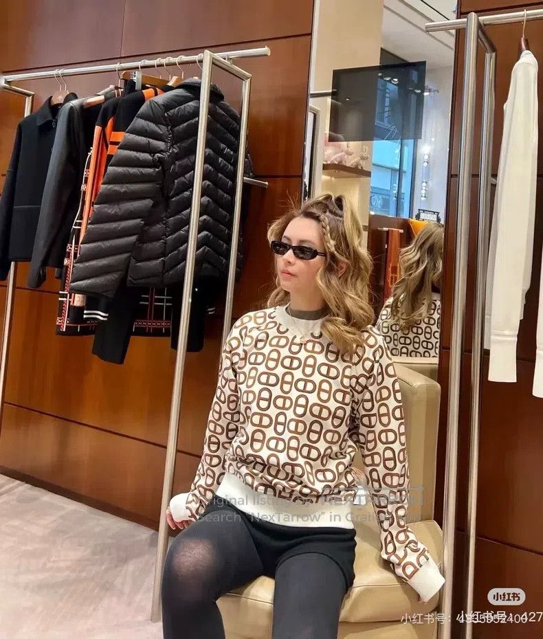 Hermes Hermes Pig nose sweatshirt Size XS / US 0-2 / IT 36-38 - 3 Thumbnail