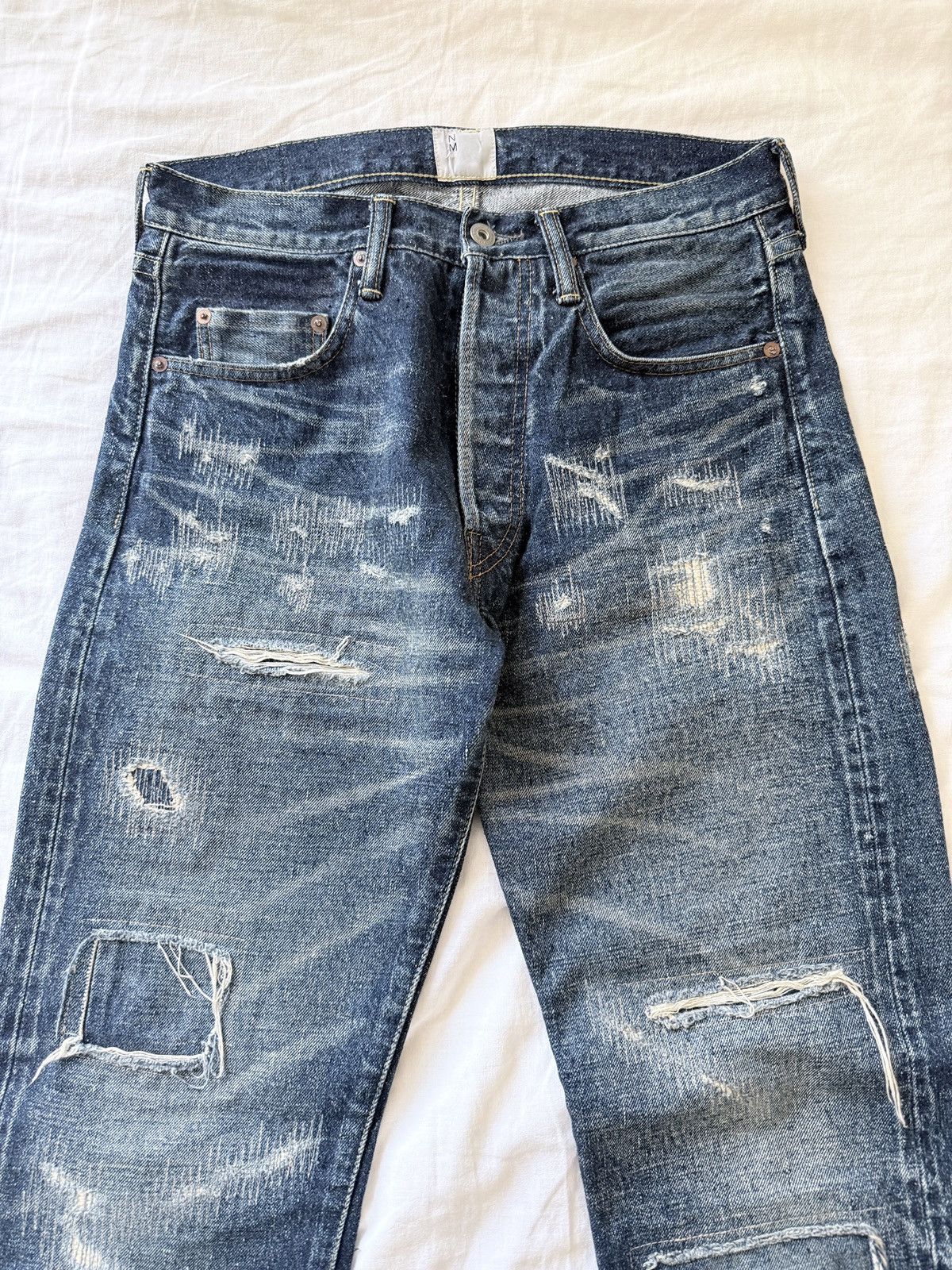 Junya Watanabe Junya Watanabe x New Manual Runway Denim Size US 30 / EU 46 - 9 Thumbnail