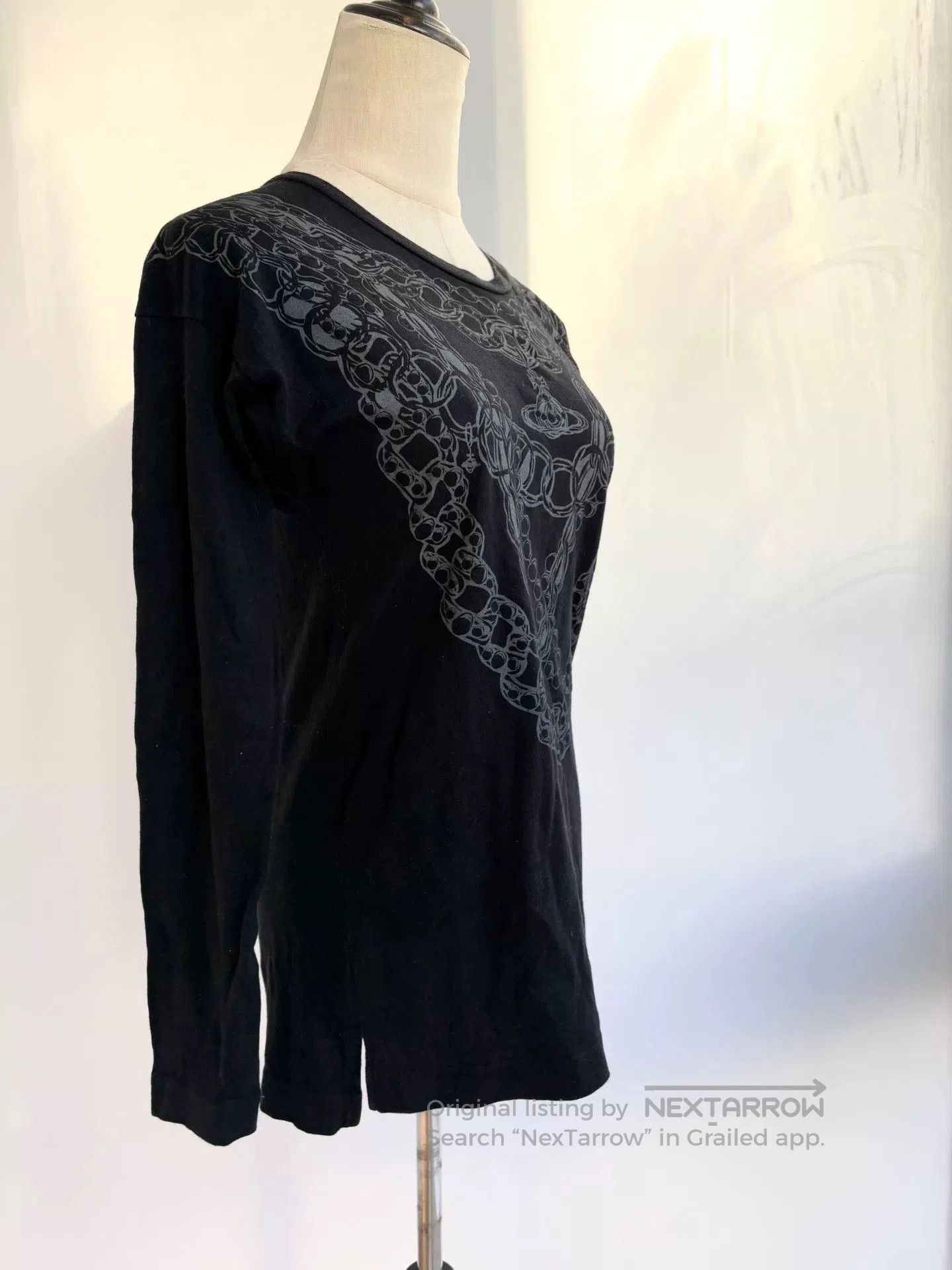 Vivienne Westwood vivienne westwood chain print long sleeve top. Size M / US 6-8 / IT 42-44 - 3 Thumbnail