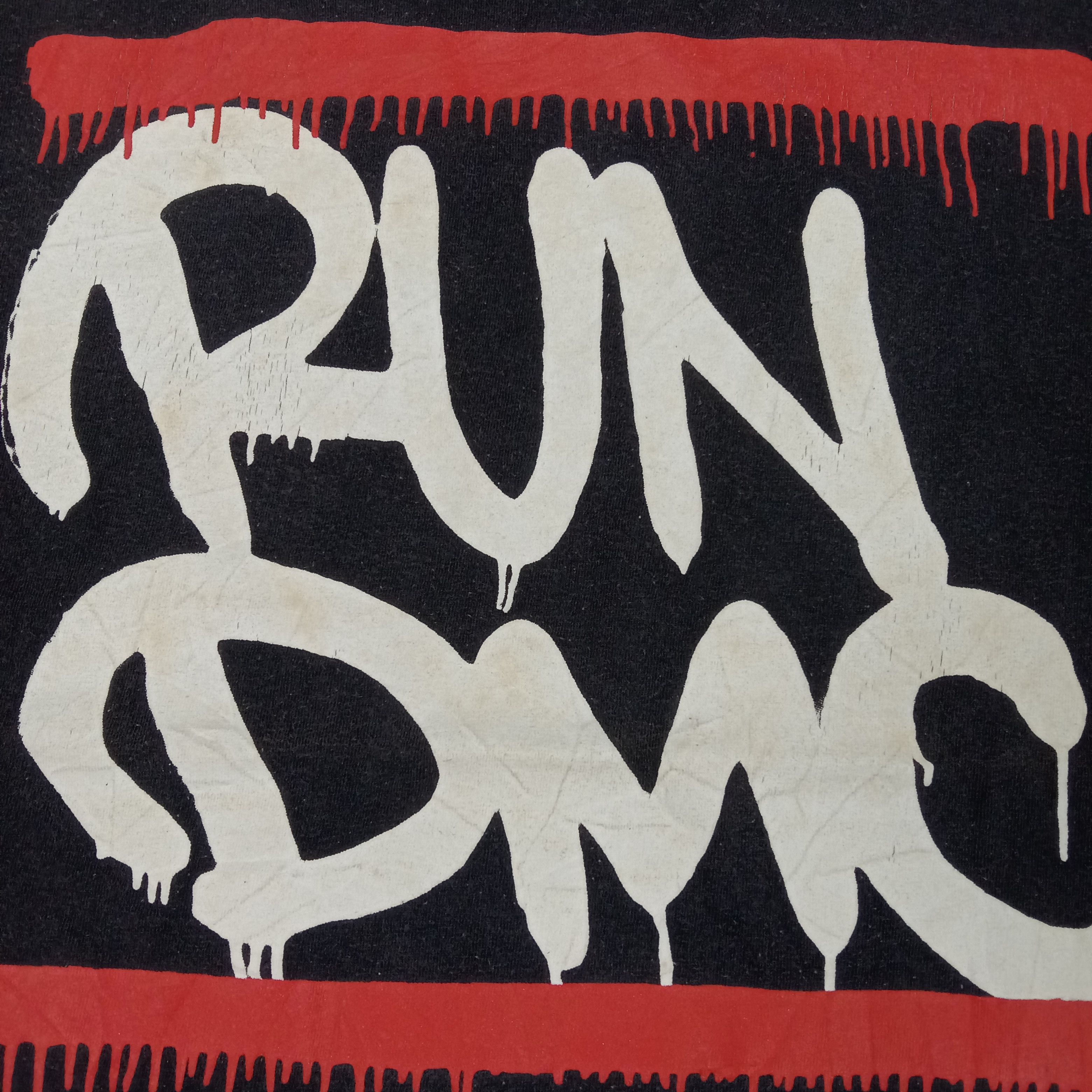 RUN DMC × Rap Tees × Vintage RUN DMC Rapper Hip Hop Music Streetwear Vintage Tshirt Size US M / EU 48-50 / 2 - 2 Thumbnail