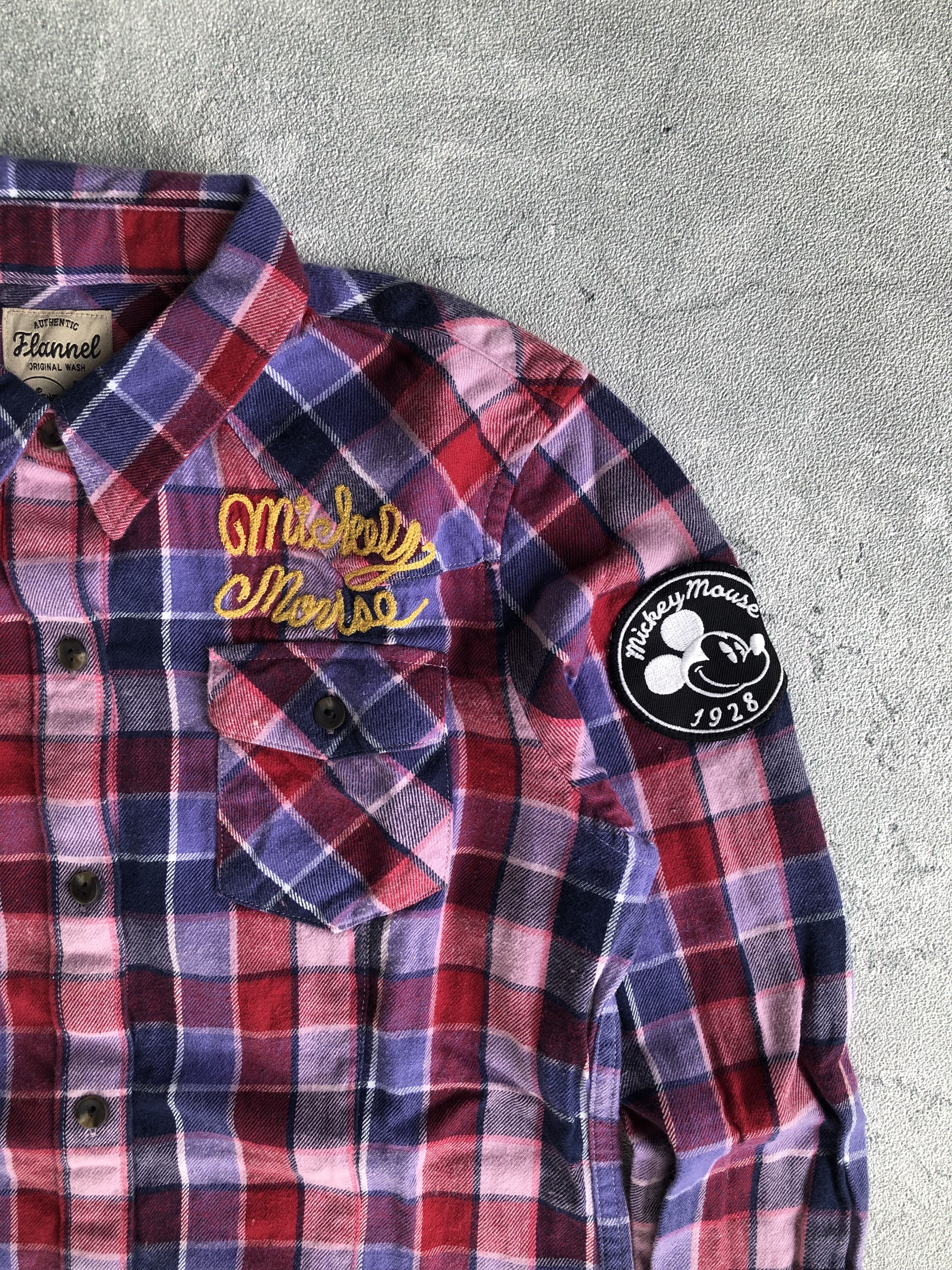 Disney × Mickey Mouse Mickey Mouse Flannel Disney Uniqlo Style Size US M / EU 48-50 / 2 - 2 Thumbnail