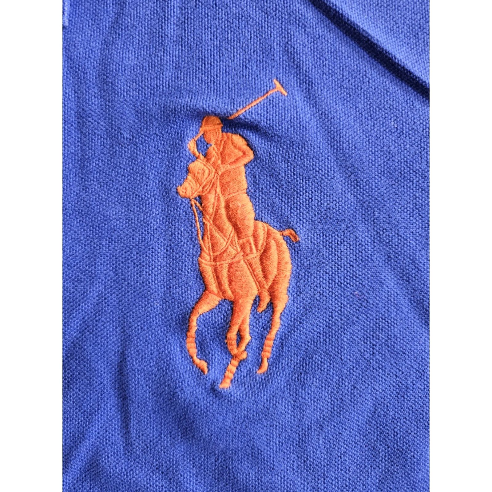 Polo Ralph Lauren VINTAGE Polo Ralph Lauren Marine Supply Big Pony Logo Short Sleeve Shirt Mens XL Blue Polo Shirt Mens XL Blue Vintage Size US XL / EU 56 / 4 - 5 Thumbnail