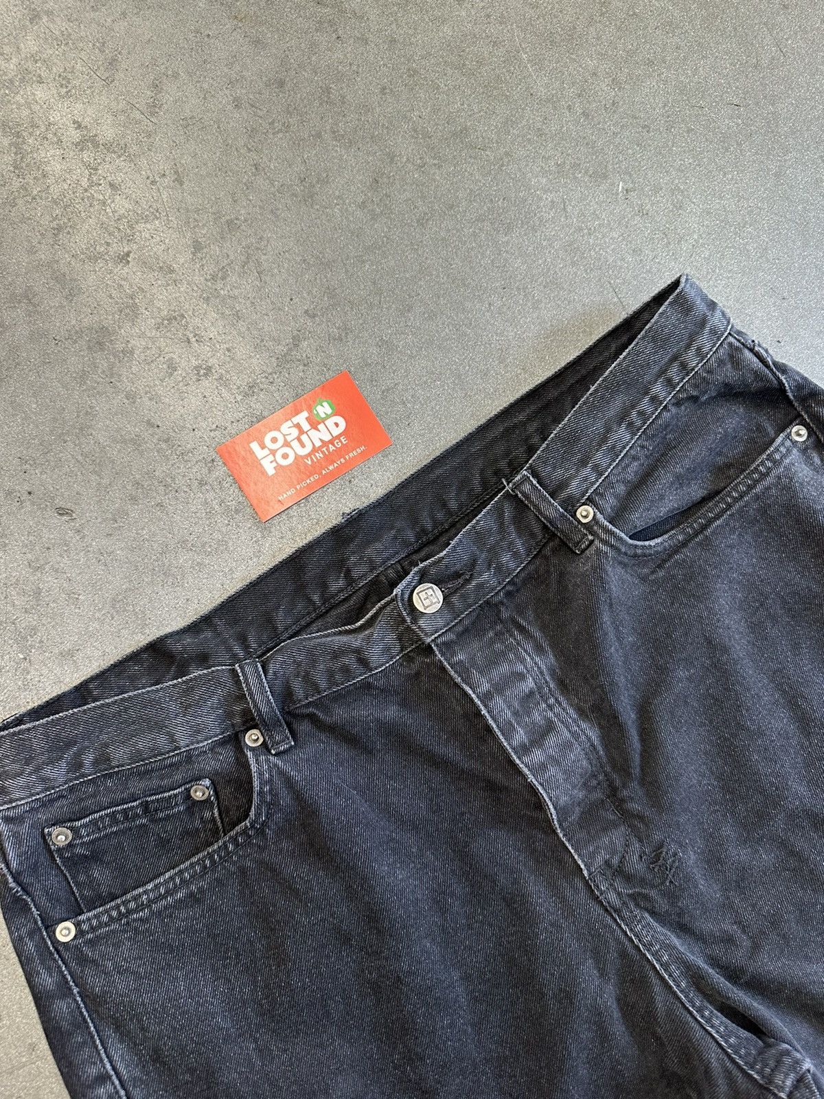 Ksubi Ksubi Anti K Noir Distressed Denim Pants Size US 38 / EU 54 - 6 Thumbnail