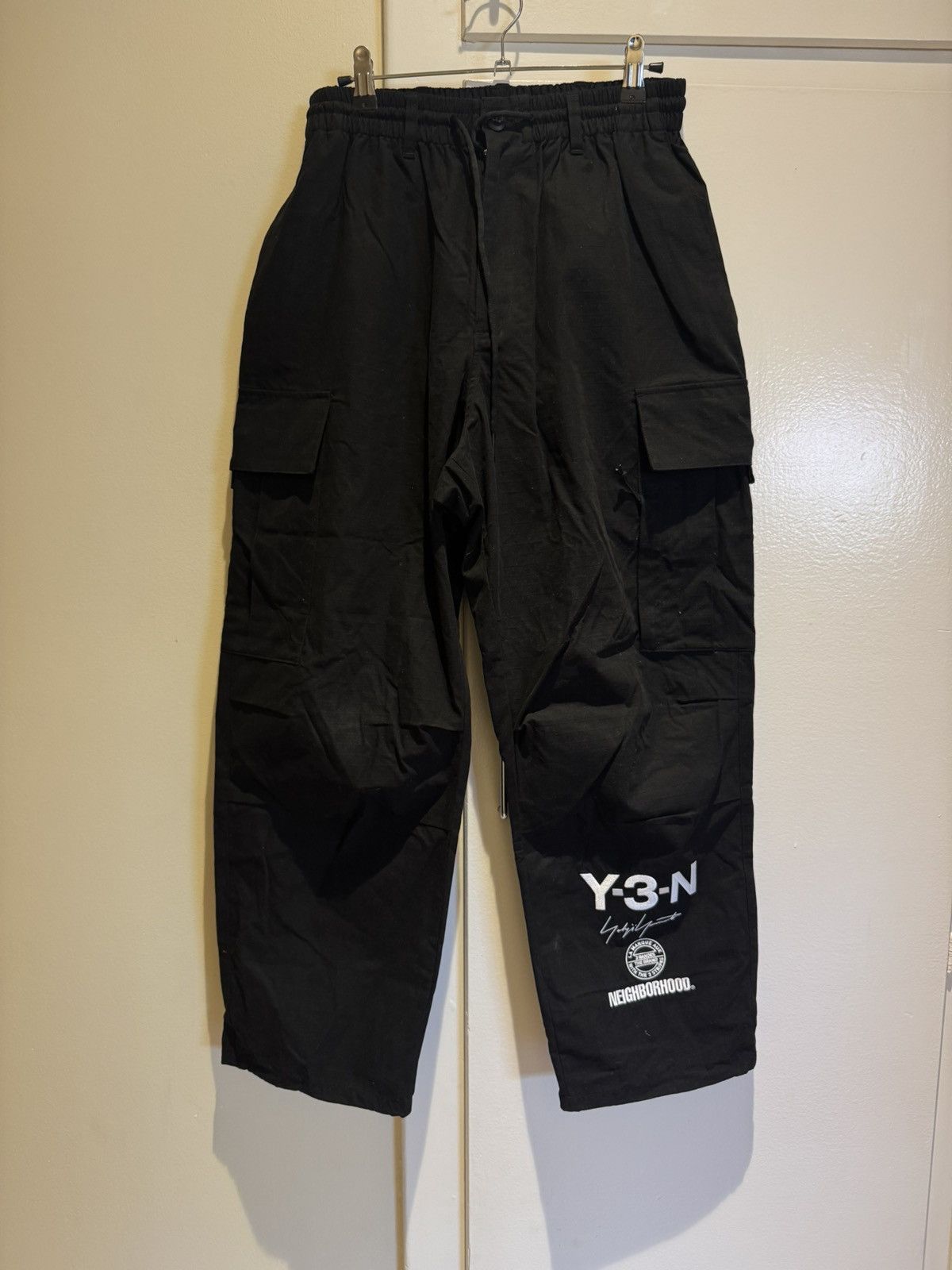 Neighborhood Y-3 NBHD CARGO PANTS Size US 28 / EU 44 - 1 Thumbnail