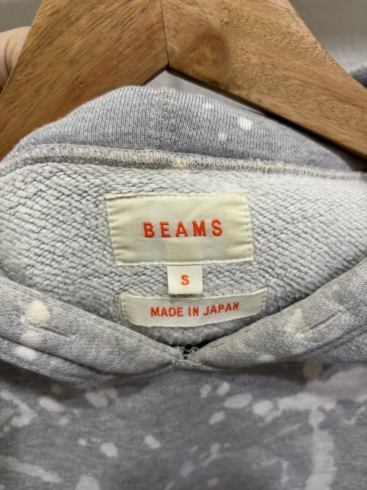 Beams Japan Beams Japan Splatter Paint Design Hoodie Size US S / EU 44-46 / 1 - 3 Thumbnail
