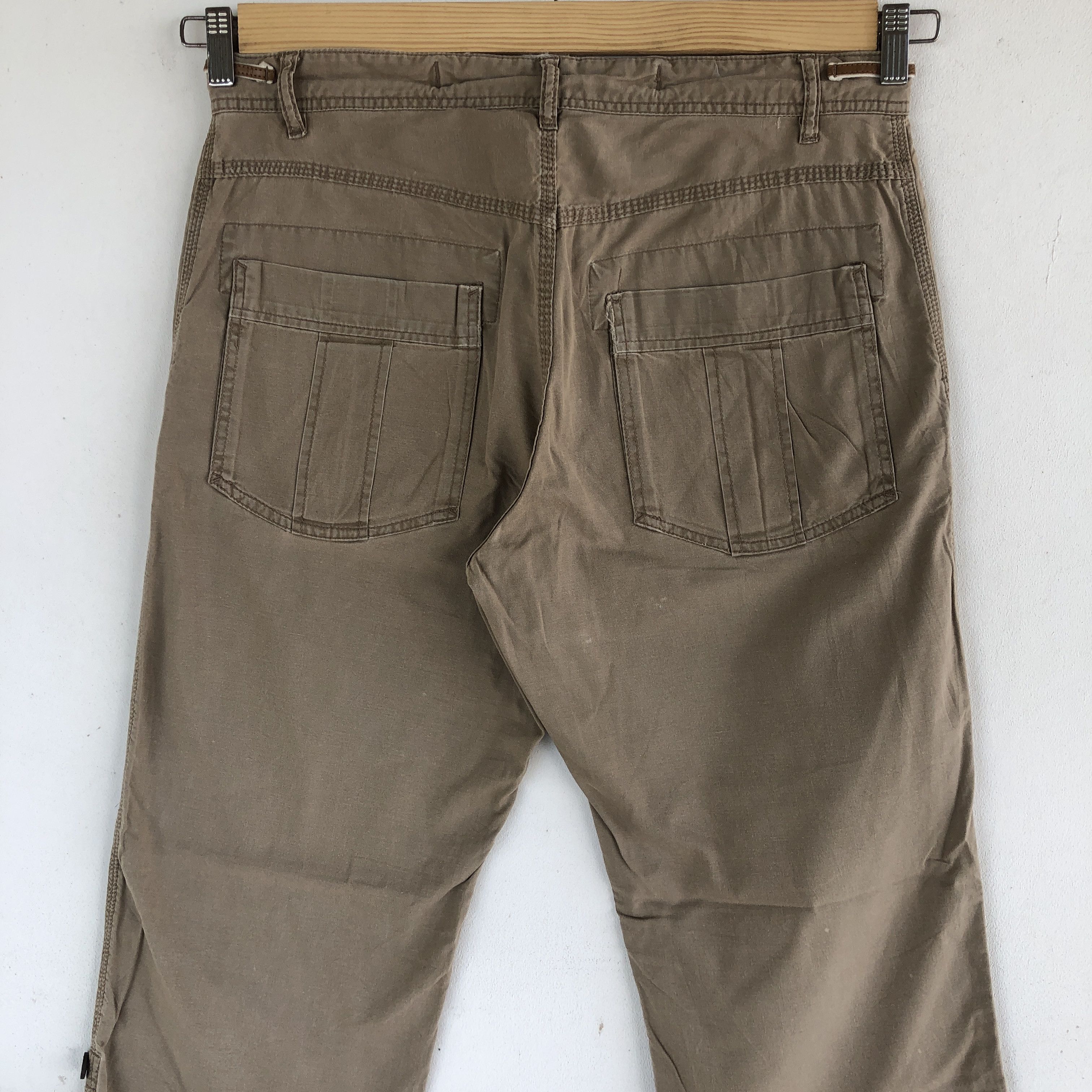 Japanese Brand Japanese Military Cargo Pants Utility Fatigue Trousers Size US 34 / EU 50 - 4 Thumbnail